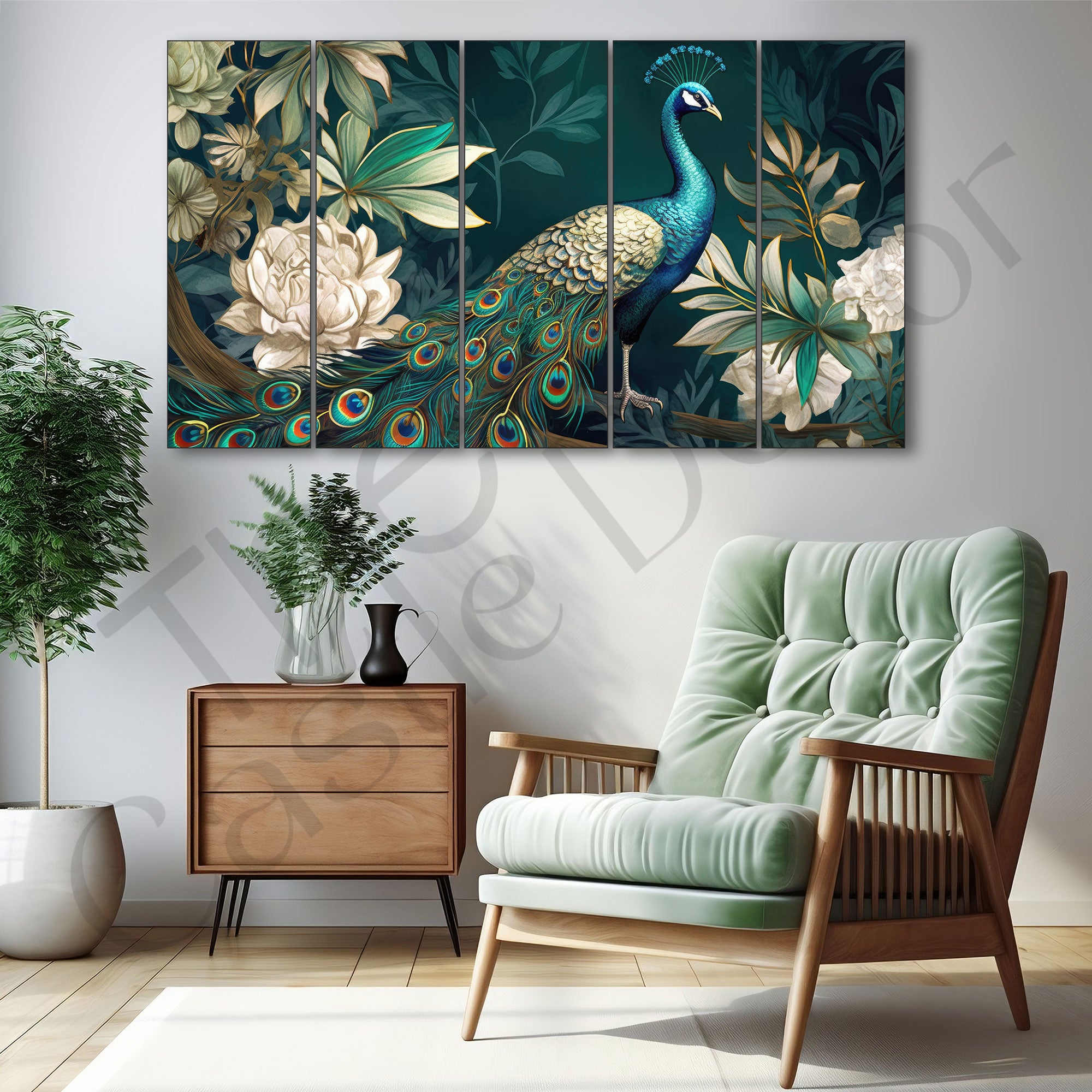 Birds Painting with frame Big Size Wall Art for living room,Bedroom,Drawing room,Hotels