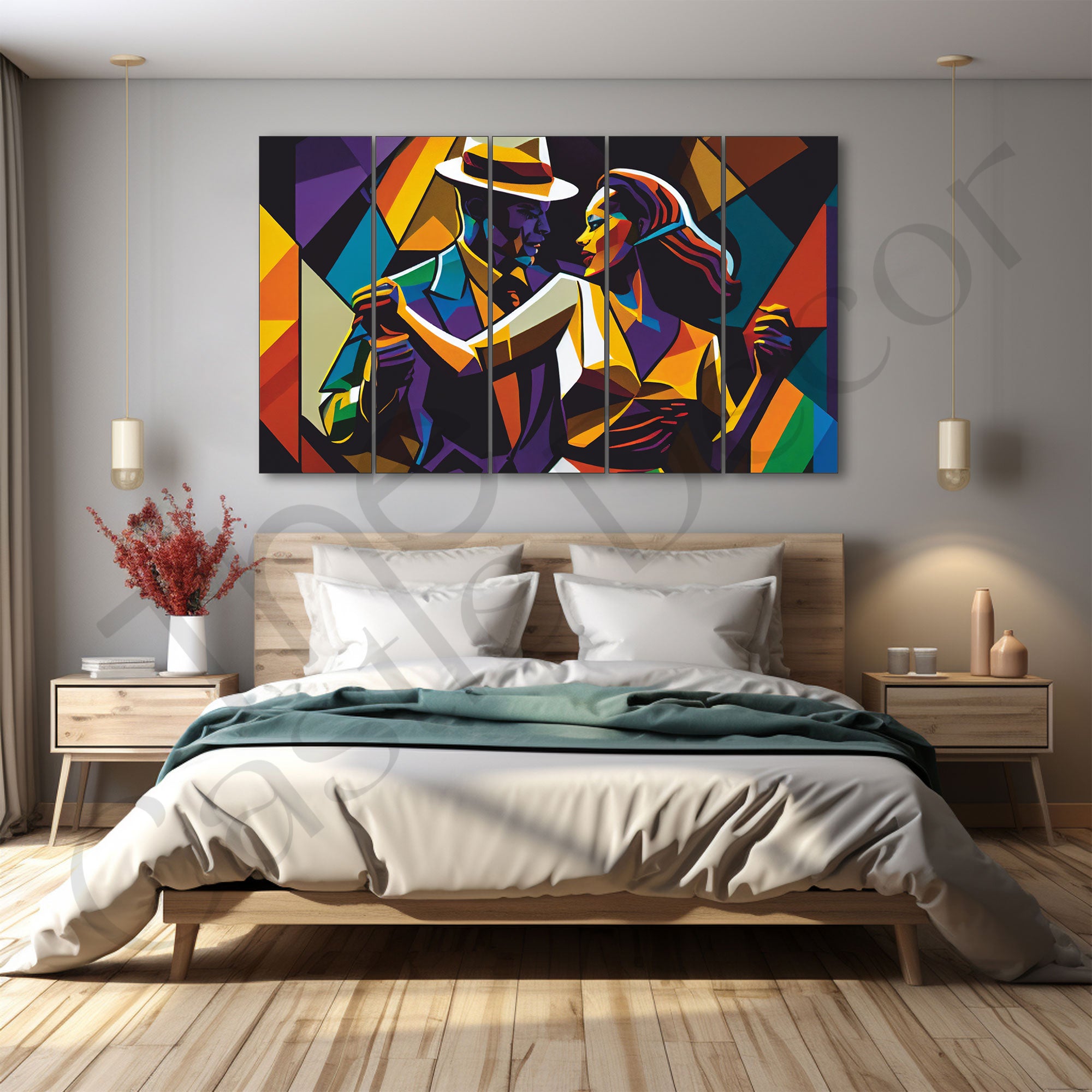 Dance Painting with frame Big Size Wall Art for living room,Bedroom,Drawing room,Hotels