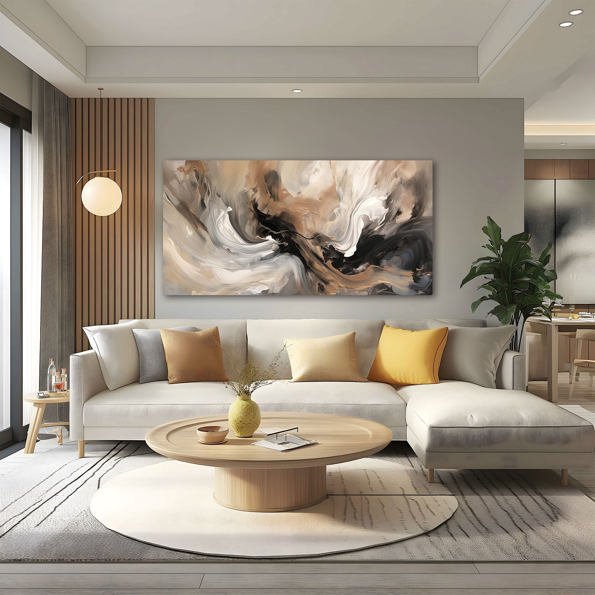 Abstract Canvas painting with frame Big Size Wall Art for living room,Bedroom,Drawing room,Hotels