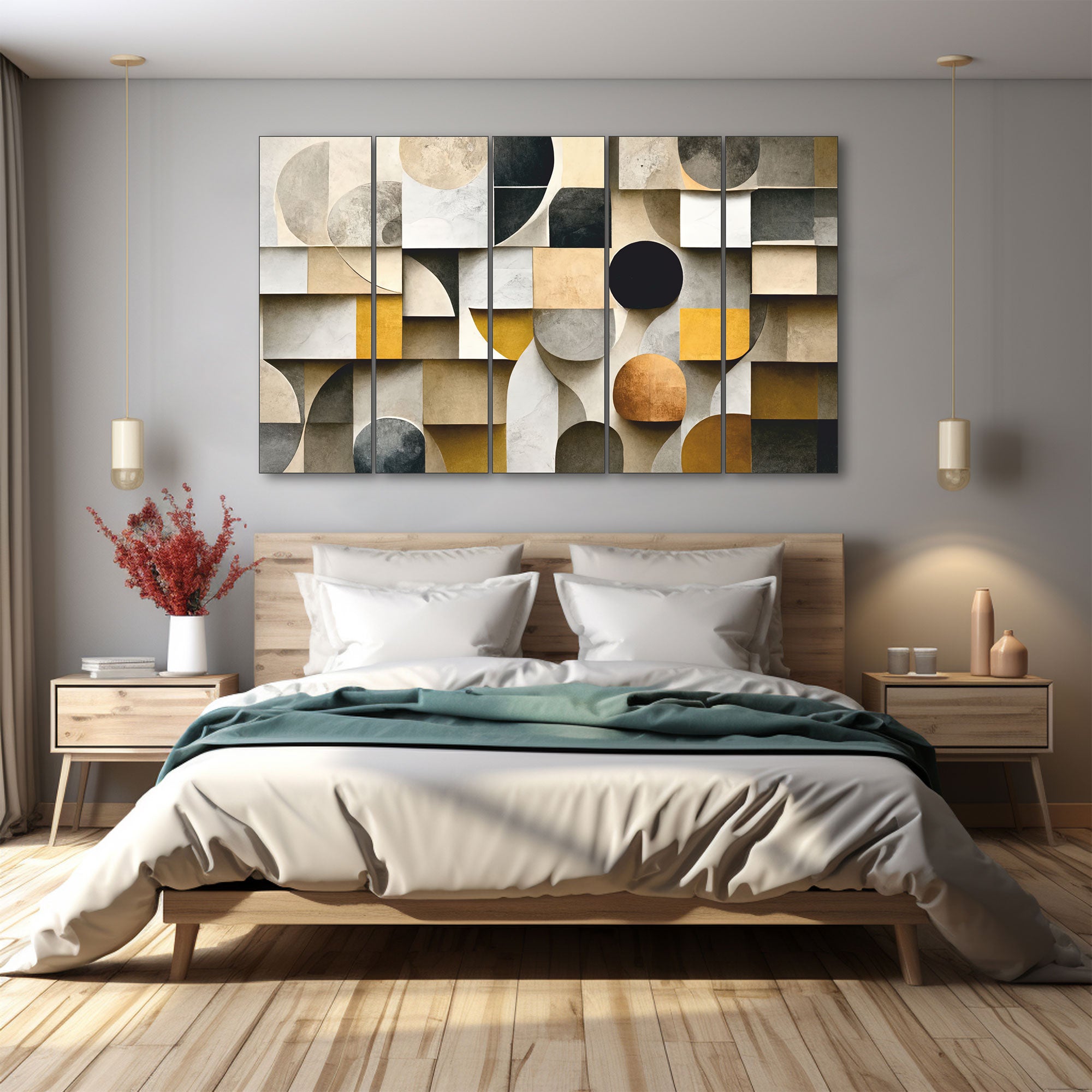 Abstract Art Painting with frame Big Size Wall Art for living room,Bedroom,Drawing room,Hotels