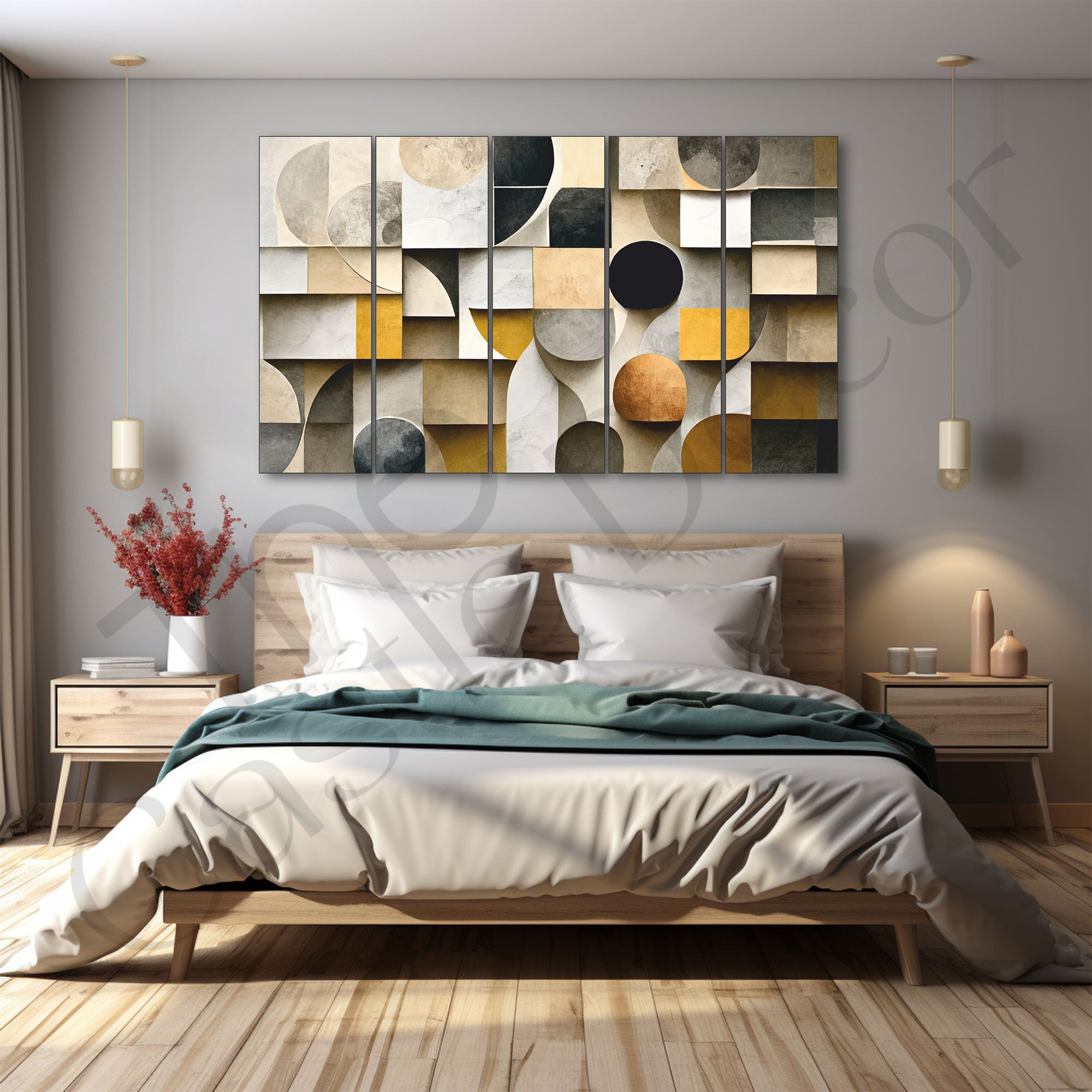 Abstract Art Painting with frame Big Size Wall Art for living room,Bedroom,Drawing room,Hotels