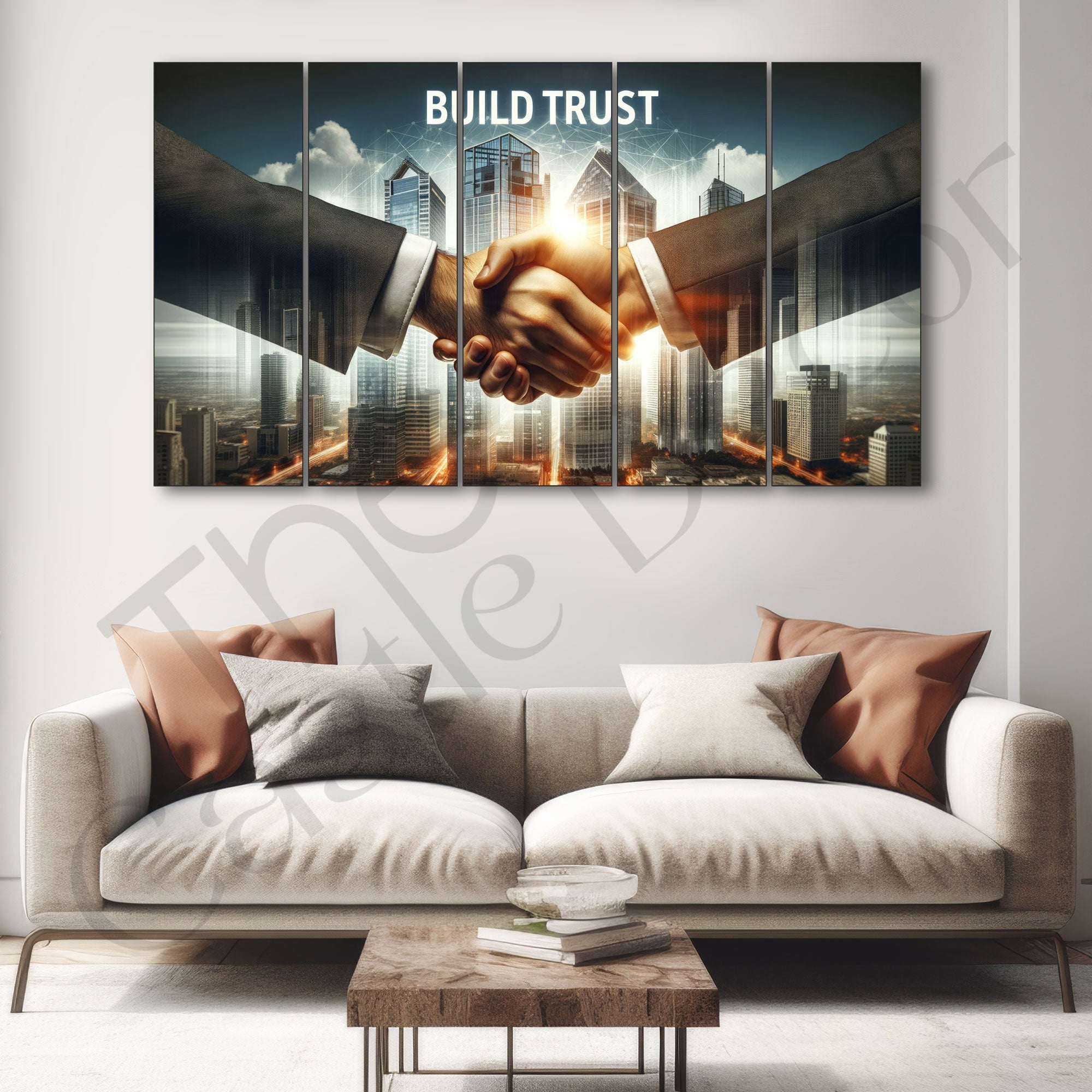 Corporate Painting with frame Big Size Wall Art for living room,Bedroom,Drawing room,Hotels
