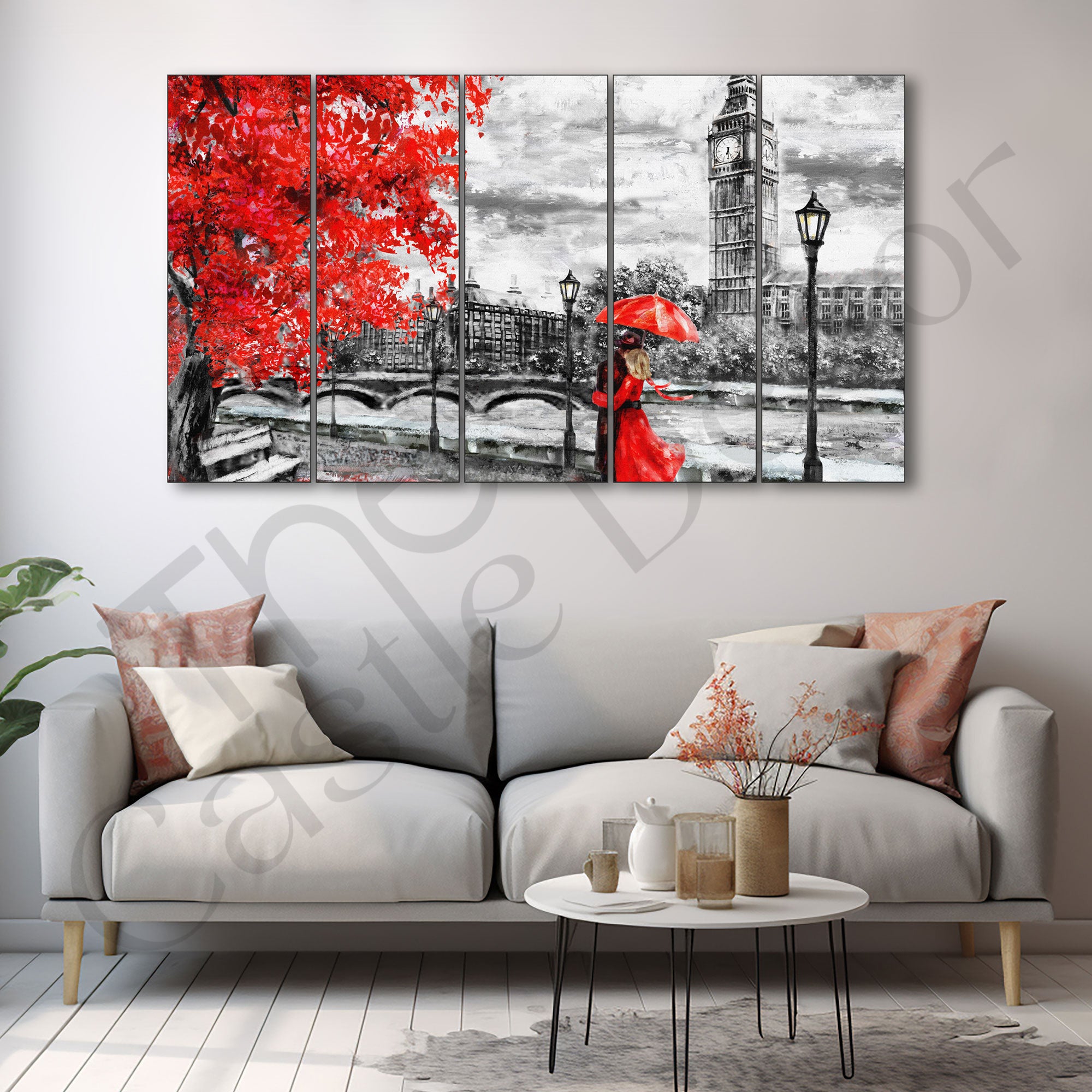 Vintage Painting with frame Big Size Wall Art for living room,Bedroom,Drawing room,Hotels