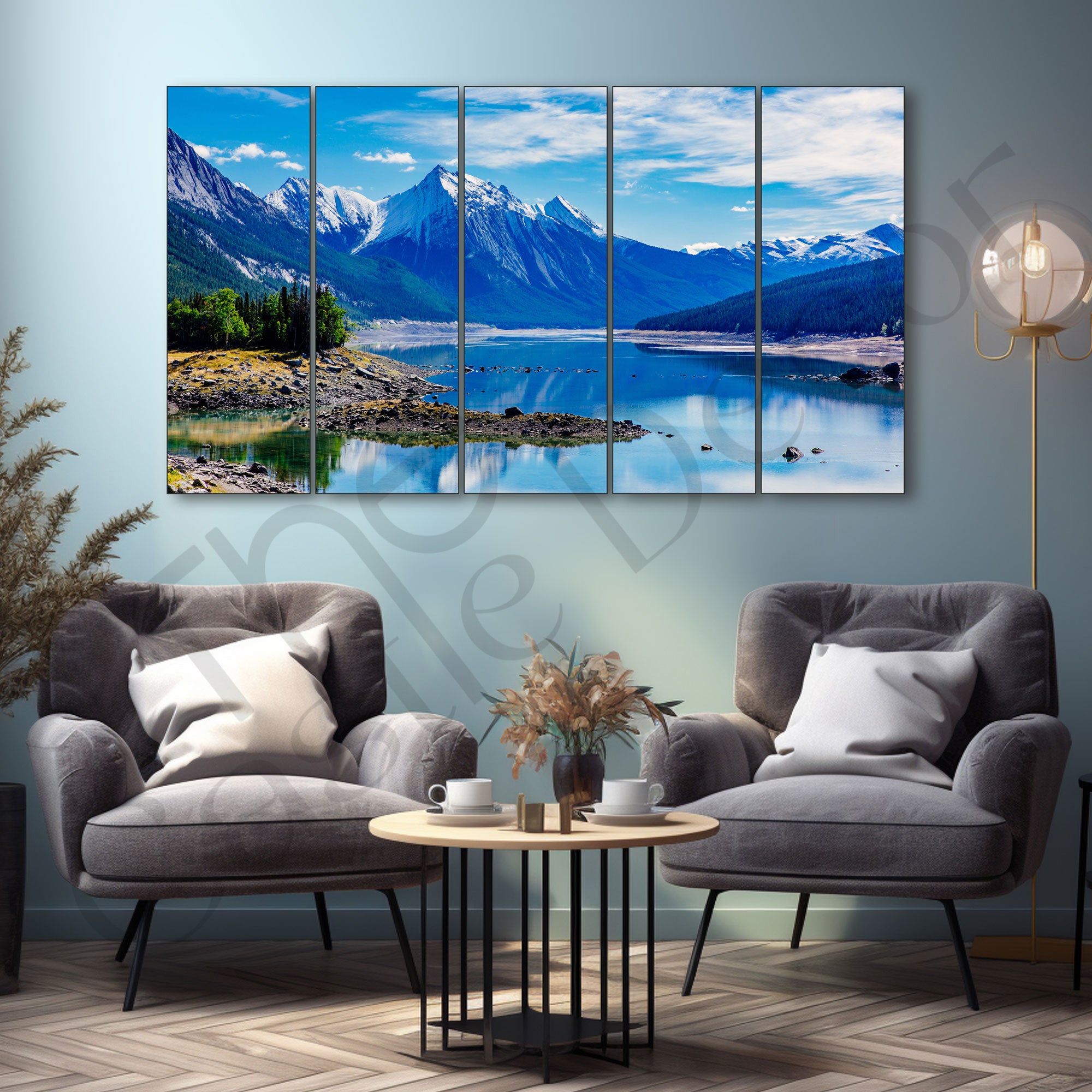 Nature Painting with frame Big Size Wall Art for living room,Bedroom,Drawing room,Hotels