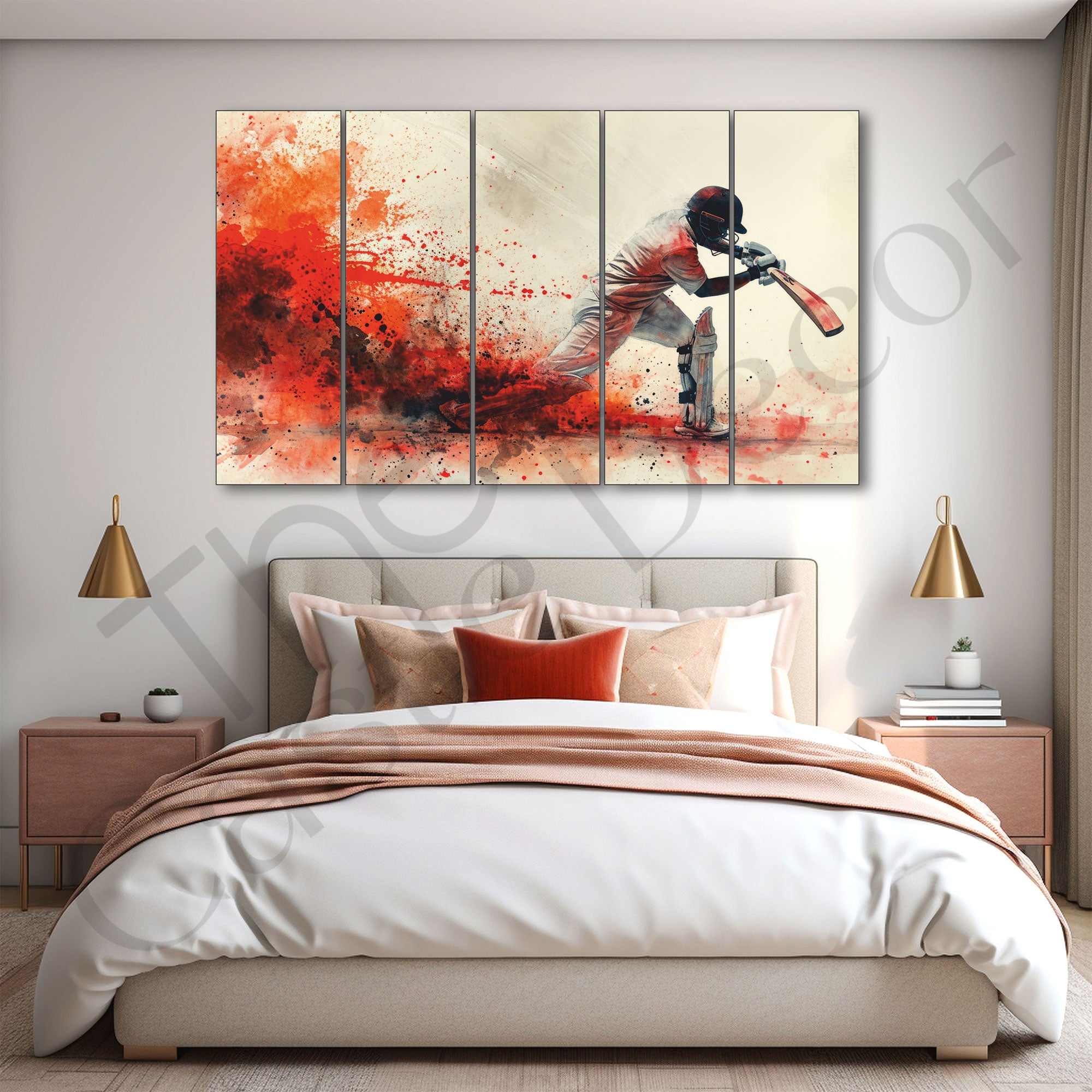 Sports Painting with frame Big Size Wall Art for living room,Bedroom,Drawing room,Hotels