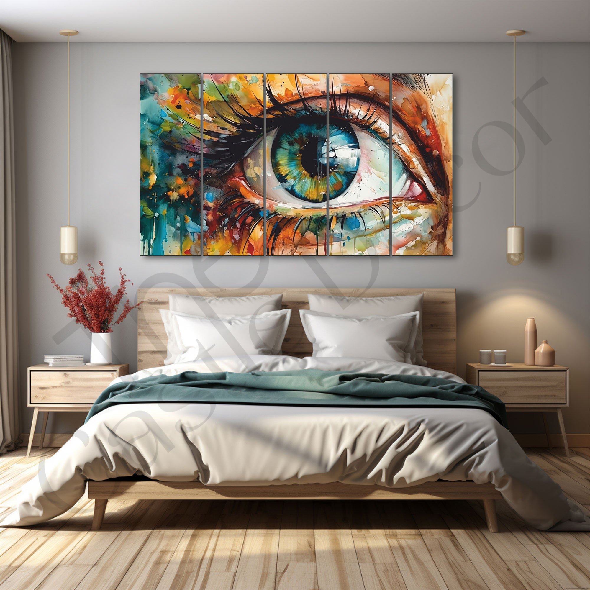 Abstract Art Painting with frame Big Size Wall Art for living room,Bedroom,Drawing room,Hotels