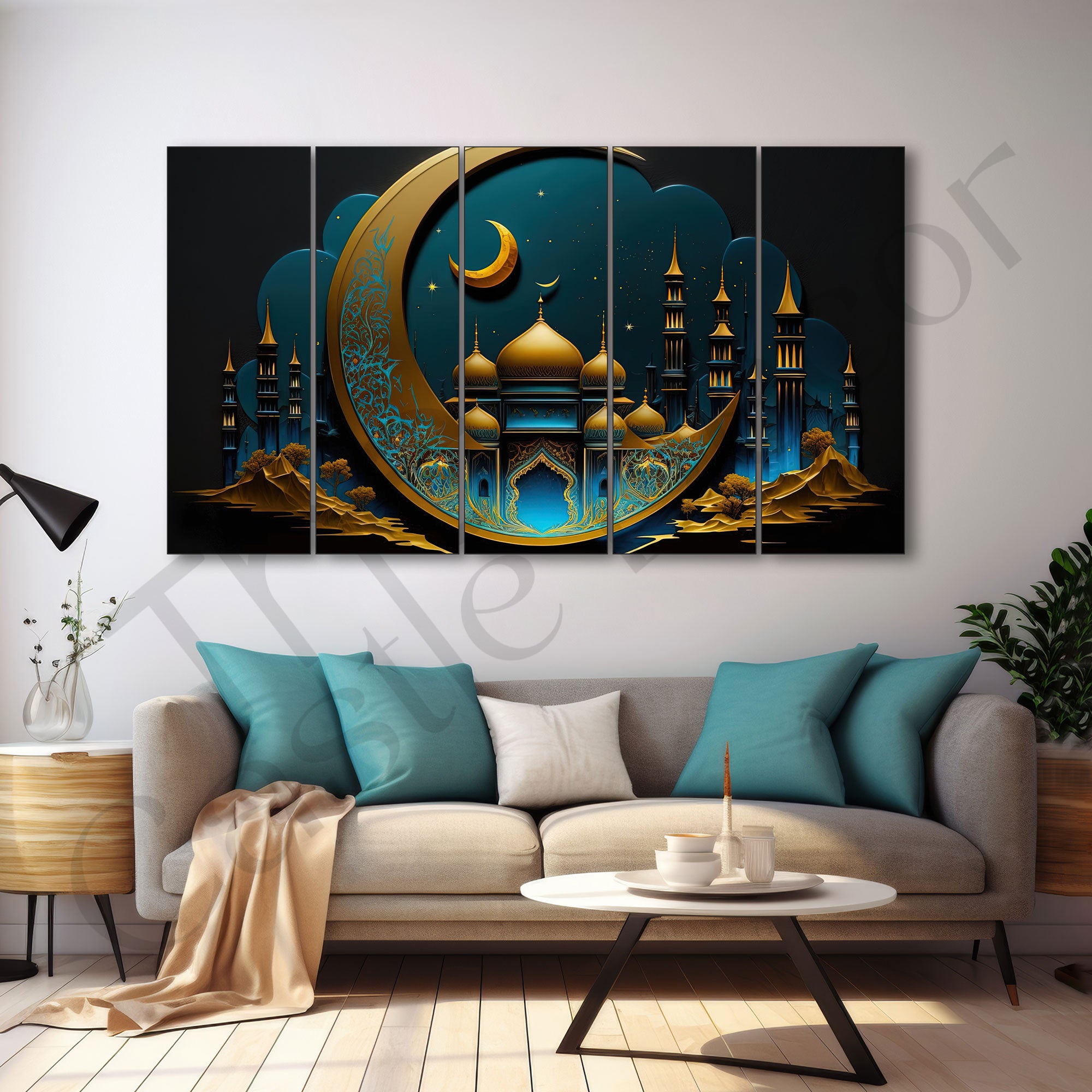 Islamic Painting with frame Big Size Wall Art for living room,Bedroom,Drawing room,Hotels