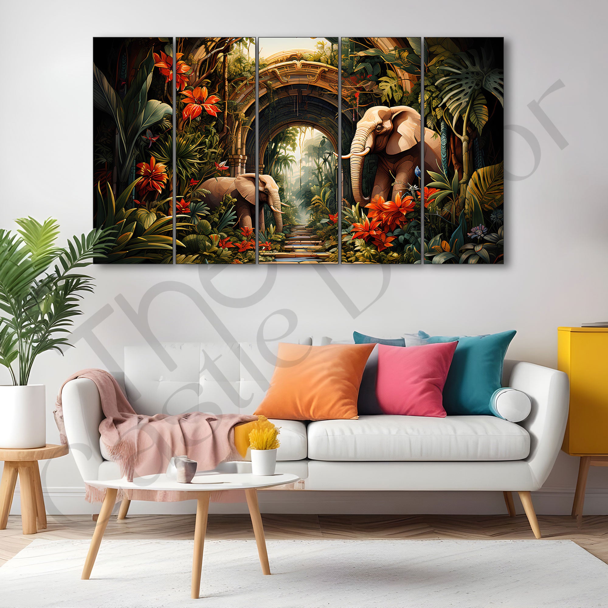 Nature Animal Painting with frame Big Size Wall Art for living room,Bedroom,Drawing room,Hotels