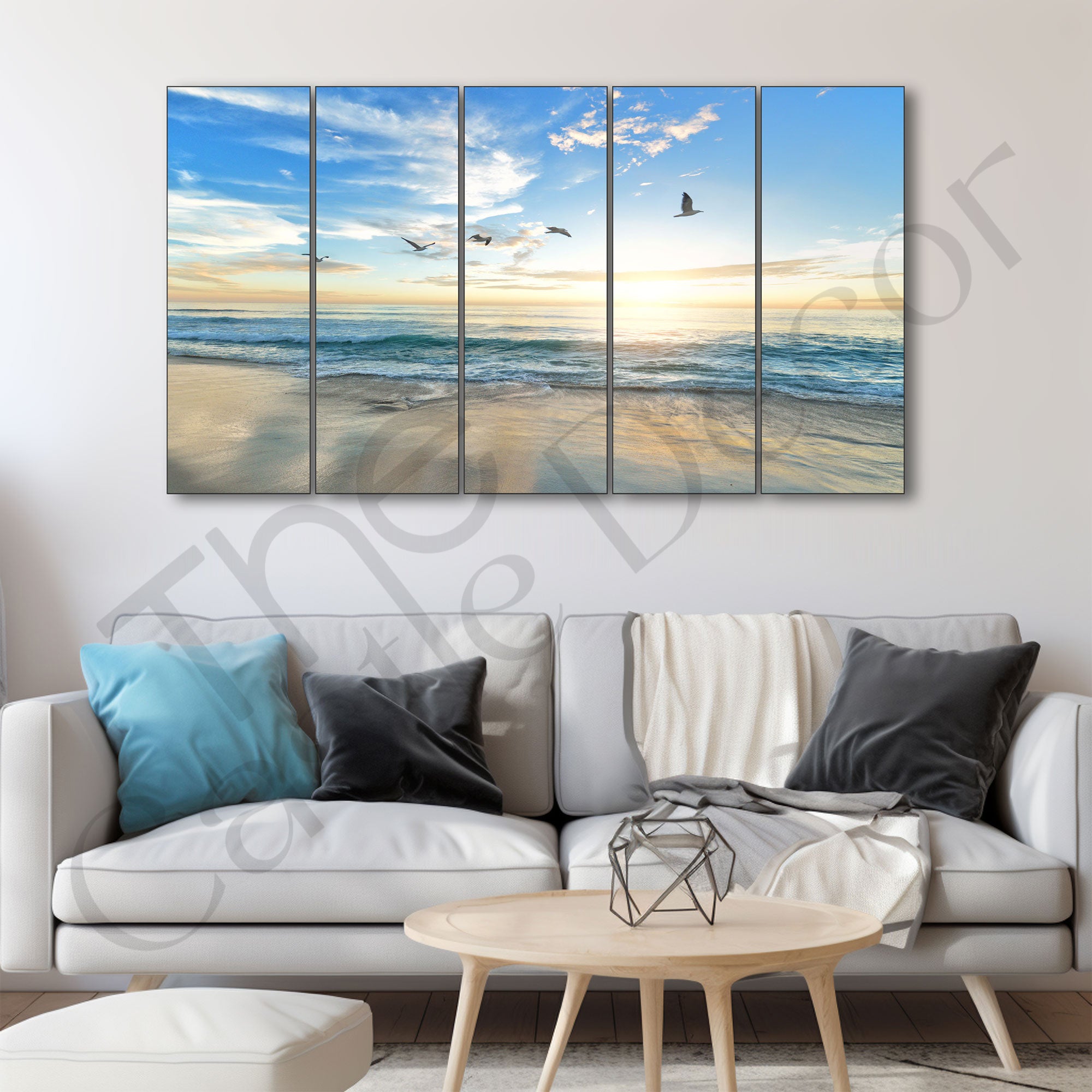 Sea Painting with frame Big Size Wall Art for living room,Bedroom,Drawing room,Hotels