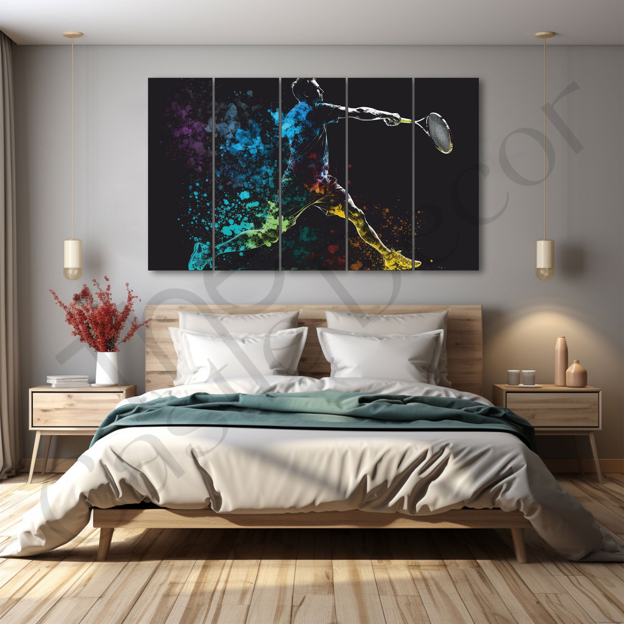 Sports Painting with frame Big Size Wall Art for living room,Bedroom,Drawing room,Hotels