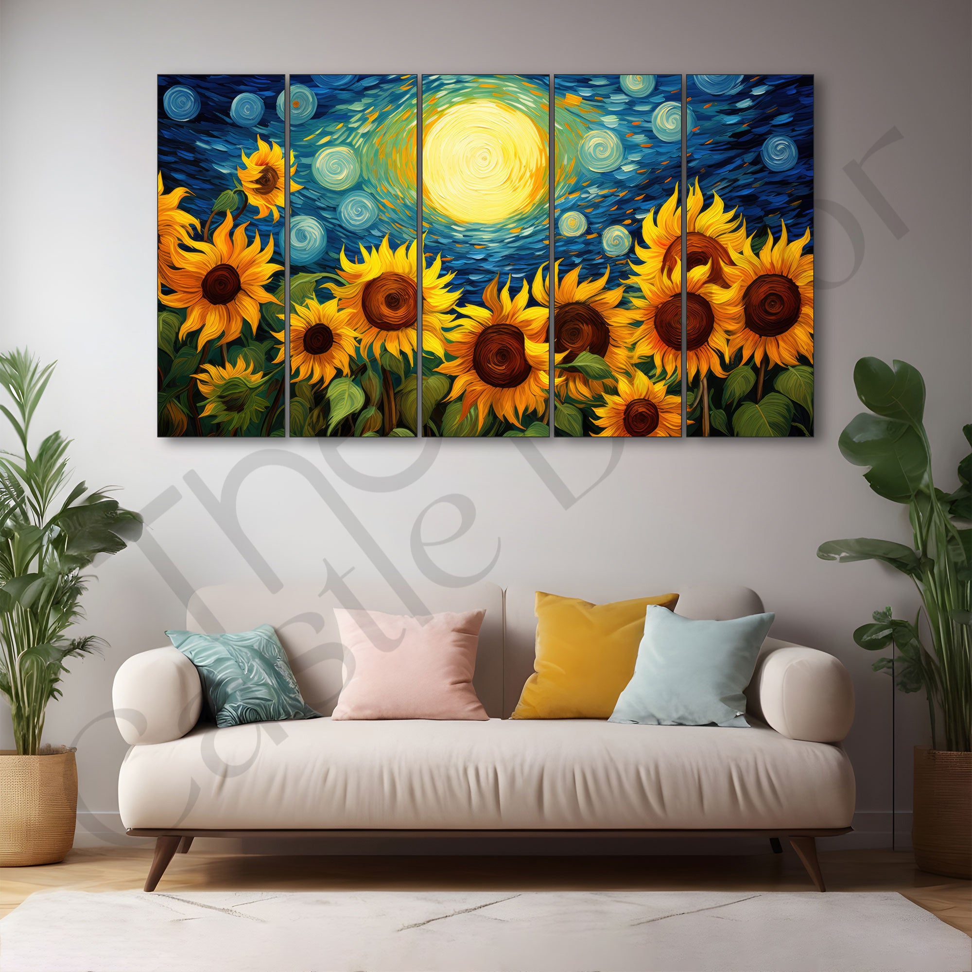 Abstract Painting with frame Big Size Wall Art for living room,Bedroom,Drawing room,Hotels