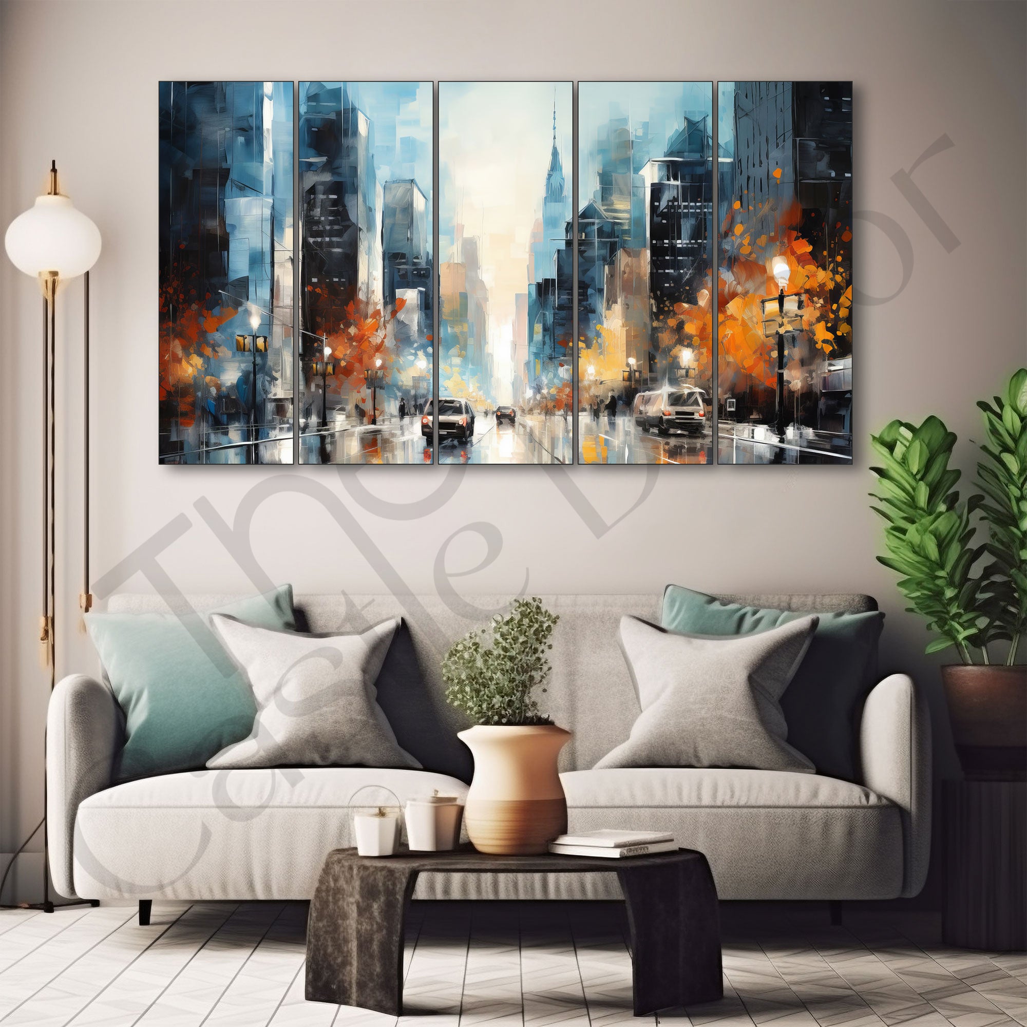 Abstract Painting with frame Big Size Wall Art for living room,Bedroom,Drawing room,Hotels
