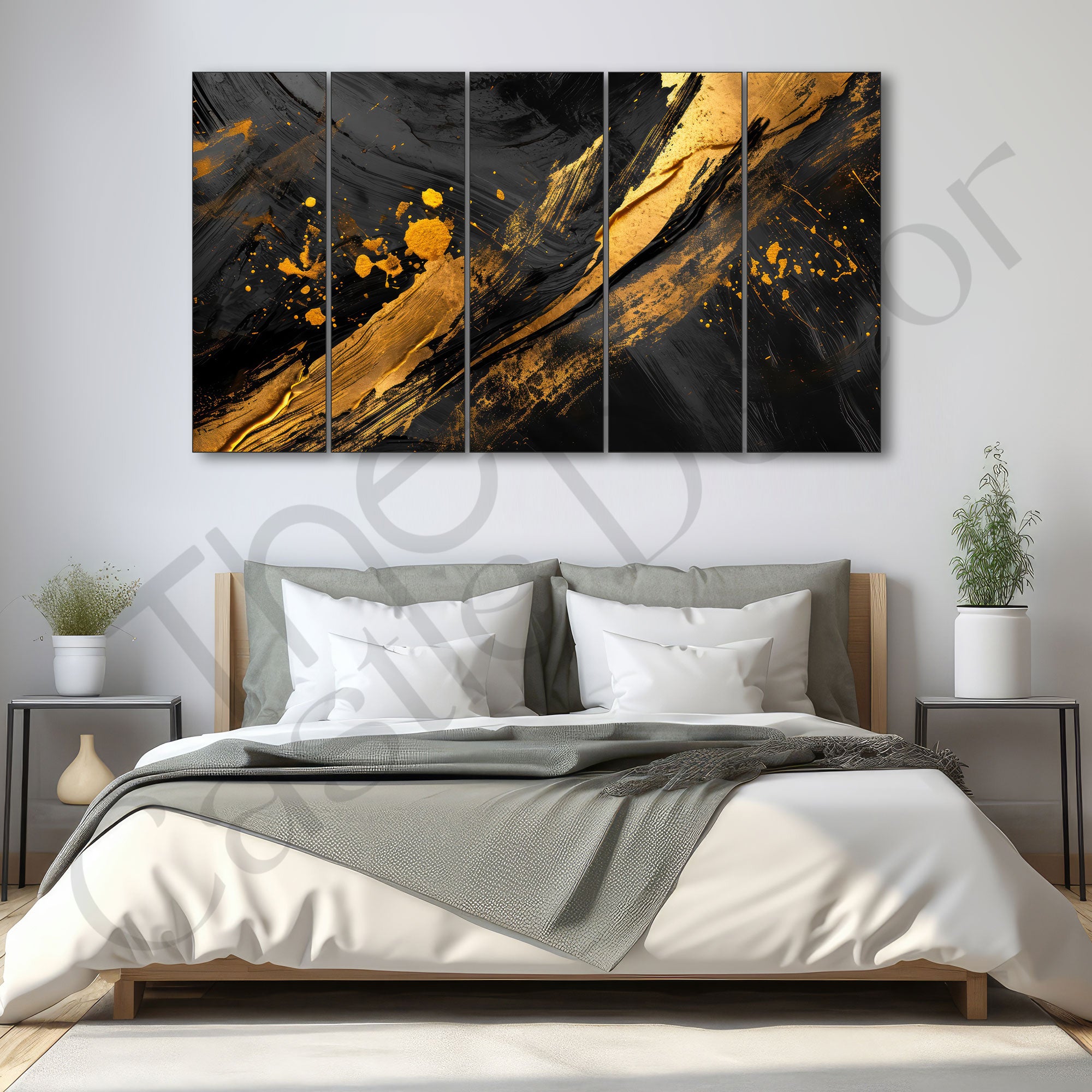 Abstract Painting with frame Big Size Wall Art for living room,Bedroom,Drawing room,Hotels