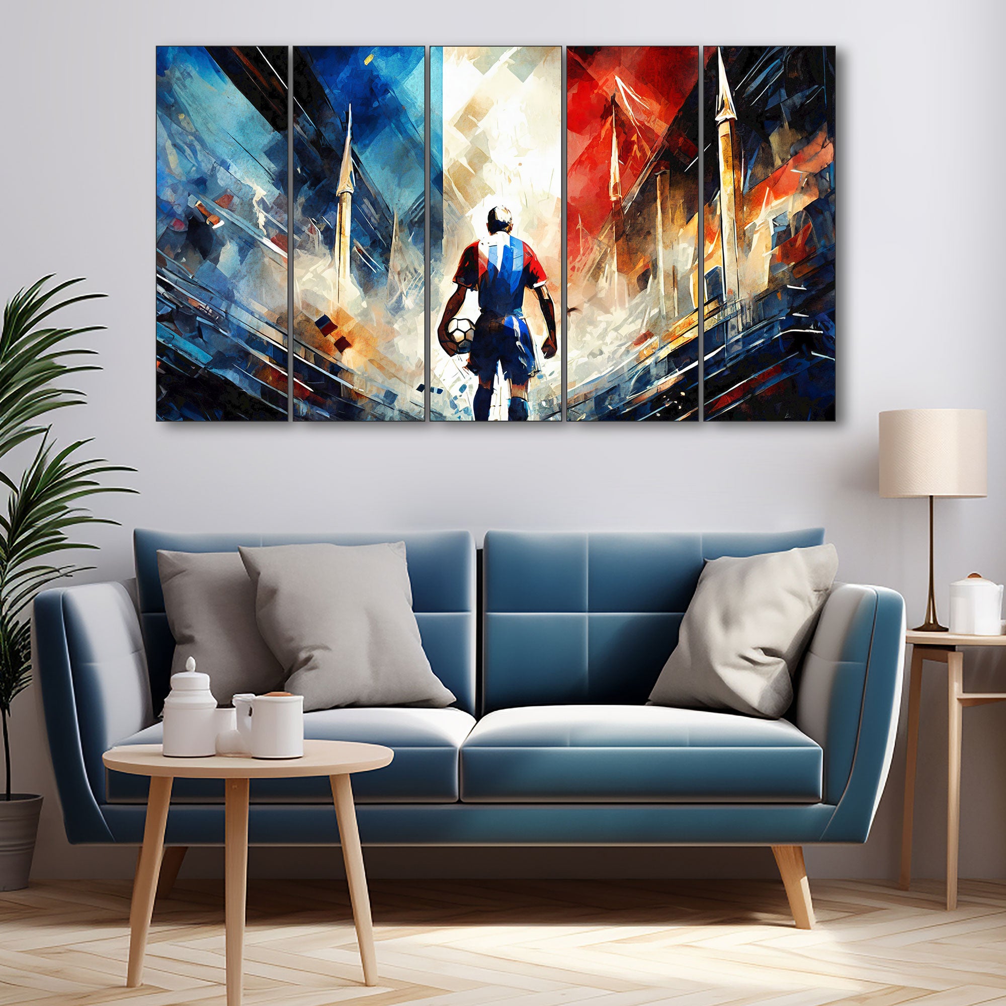 Sports Painting with frame Big Size Wall Art for living room,Bedroom,Drawing room,Hotels