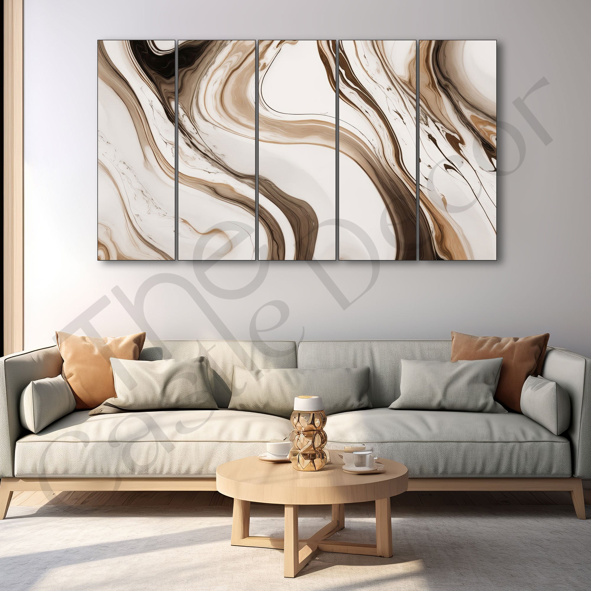Marble Abstract Painting with frame Big Size Wall Art for living room,Bedroom,Drawing room,Hotels
