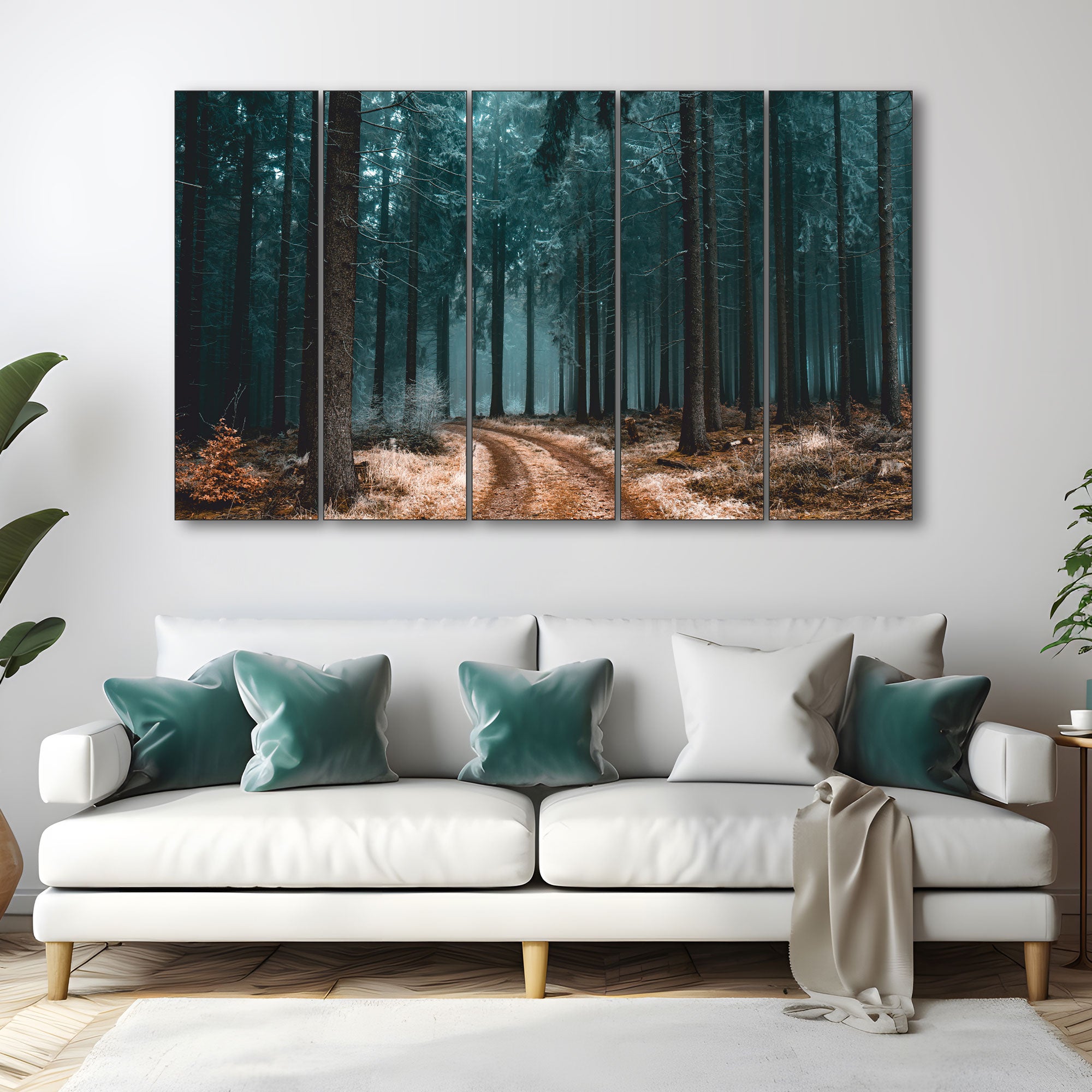 Trees Painting with frame Big Size Wall Art for living room,Bedroom,Drawing room,Hotels