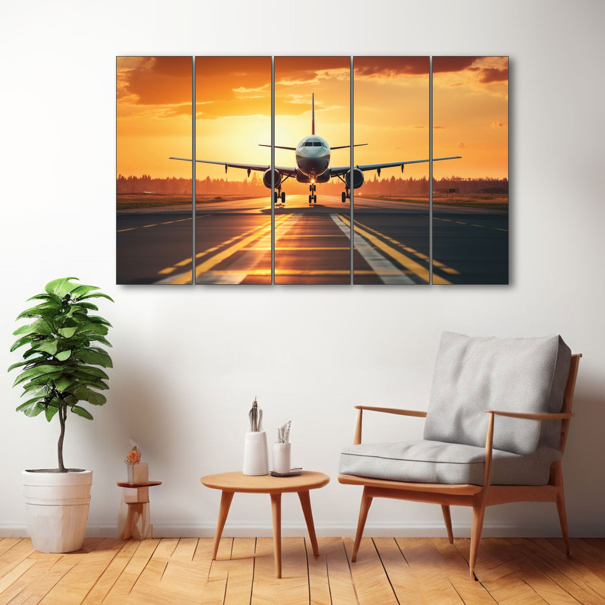 Aviation Painting with frame Big Size Wall Art for living room,Bedroom,Drawing room,Hotels