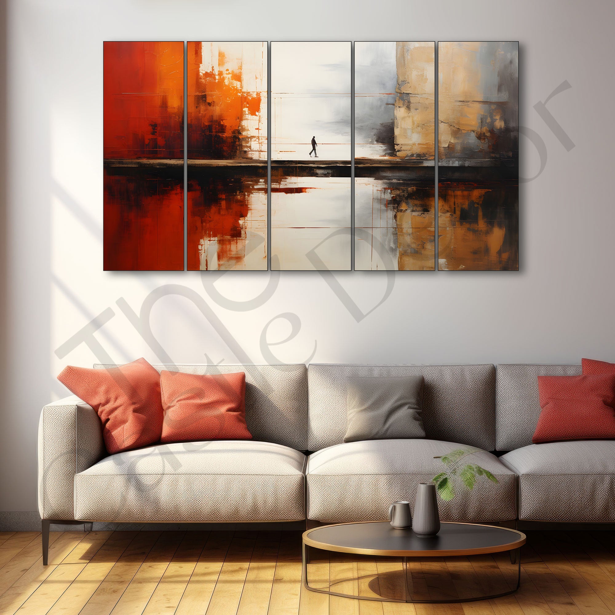 Abstract Painting with frame Big Size Wall Art for living room,Bedroom,Drawing room,Hotels