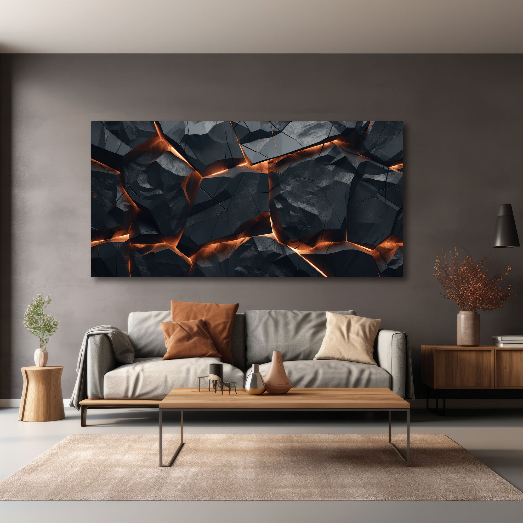The Castle city Multi cloursAbstract Canvas painting with frame Big Size Wall Art for living room,Bedroom,Drawing room,Hotels