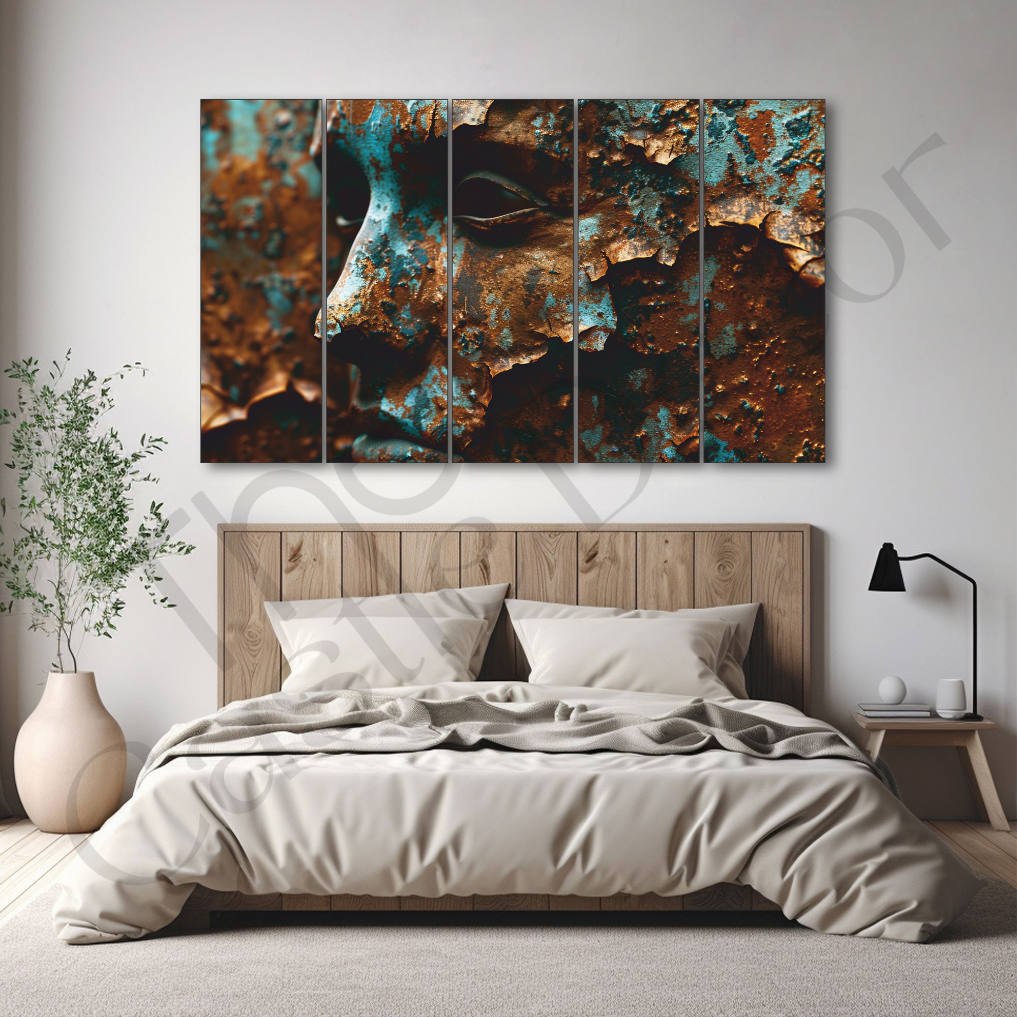 Woman Abstract Painting with frame Big Size Wall Art for living room,Bedroom,Drawing room,Hotels