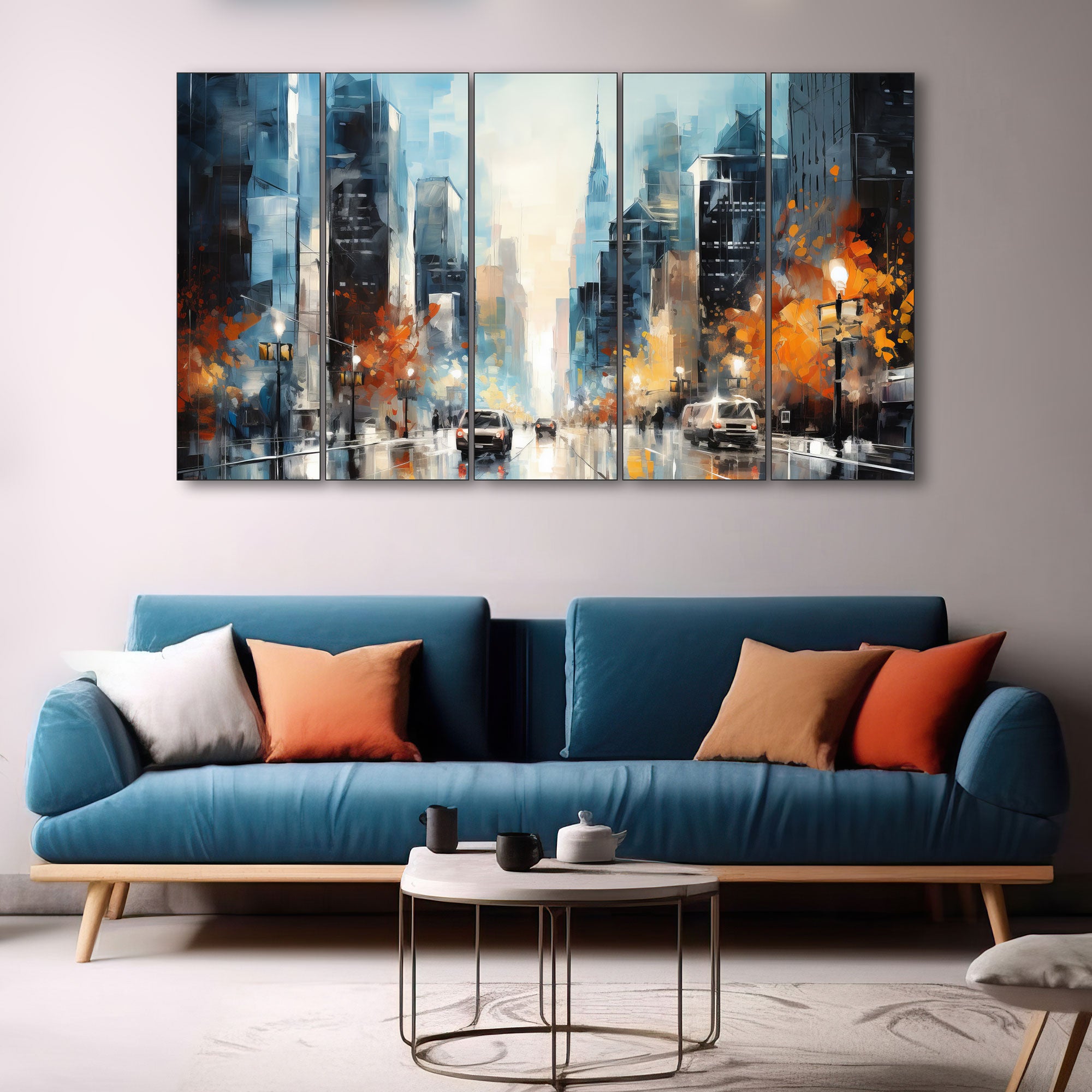 Abstract Painting with frame Big Size Wall Art for living room,Bedroom,Drawing room,Hotels