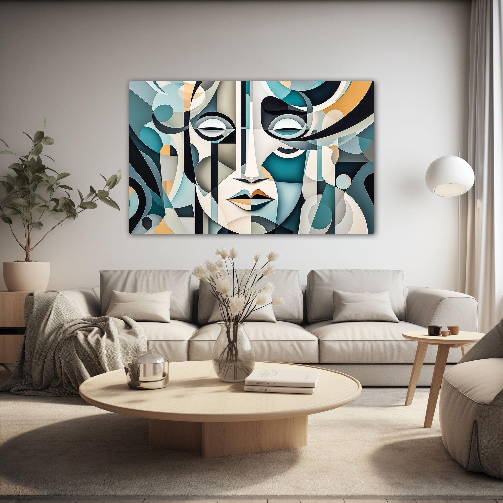 Canvas painting woman face art Canvas painting with frame Big Size Wall Art for living room,Bedroom,Drawing room,Hotels