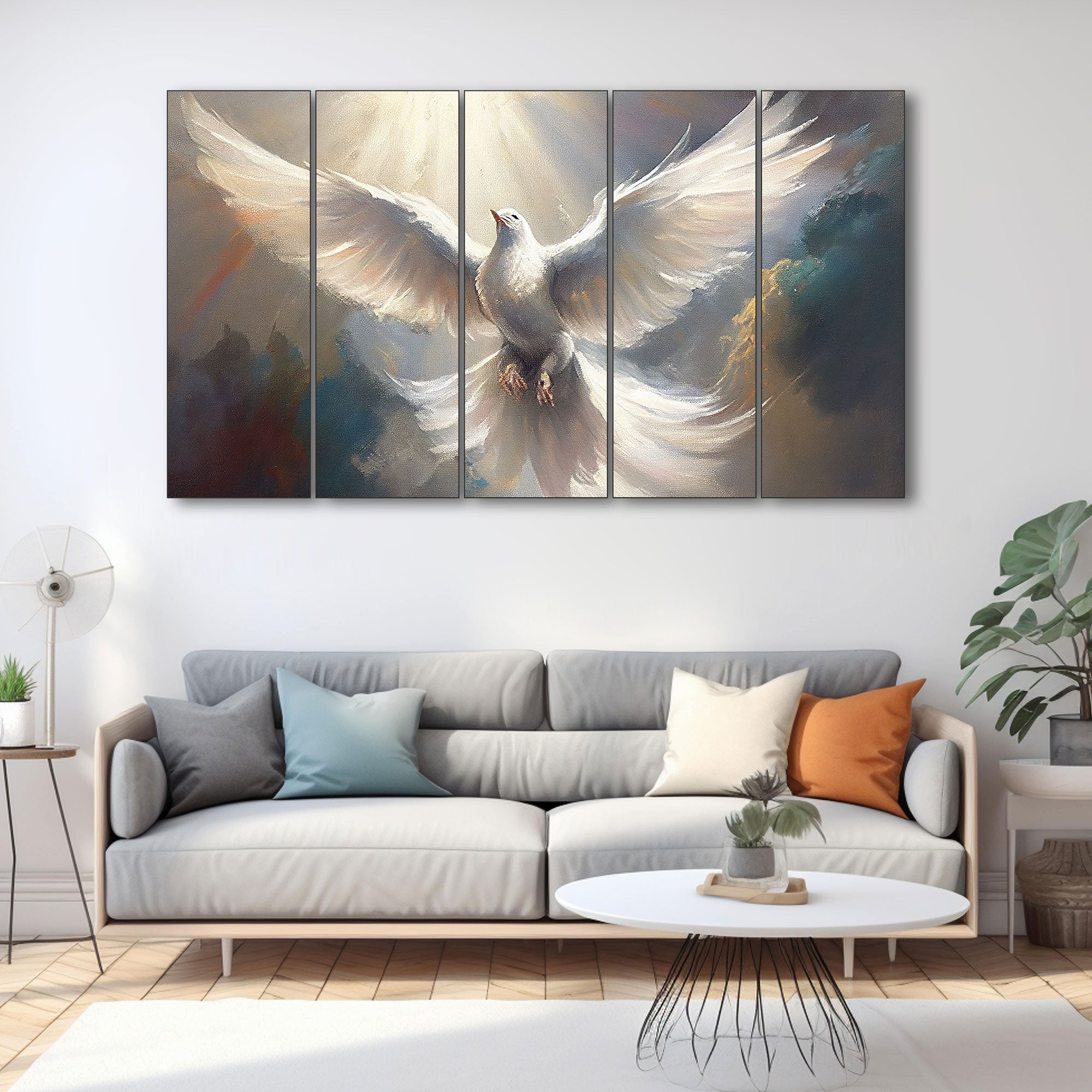 Birds Painting with frame Big Size Wall Art for living room,Bedroom,Drawing room,Hotels