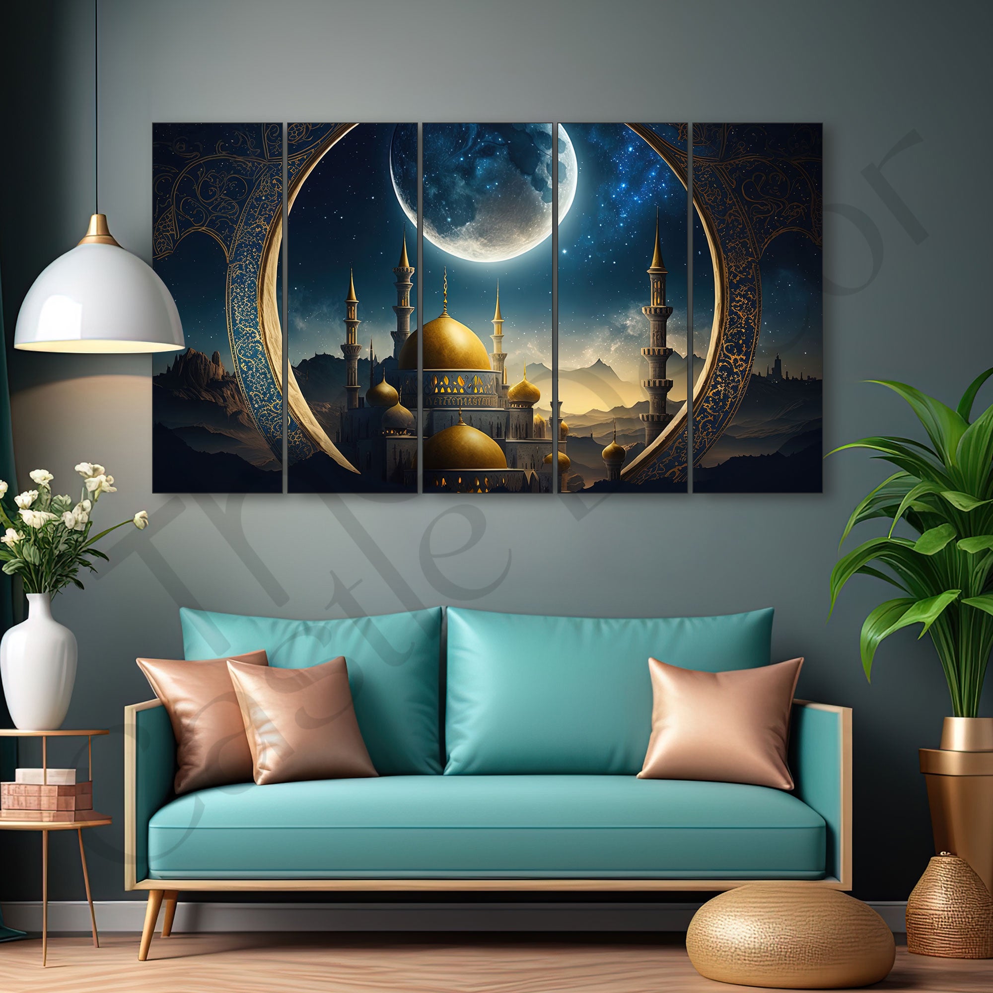 Islamic Painting with frame Big Size Wall Art for living room,Bedroom,Drawing room,Hotels