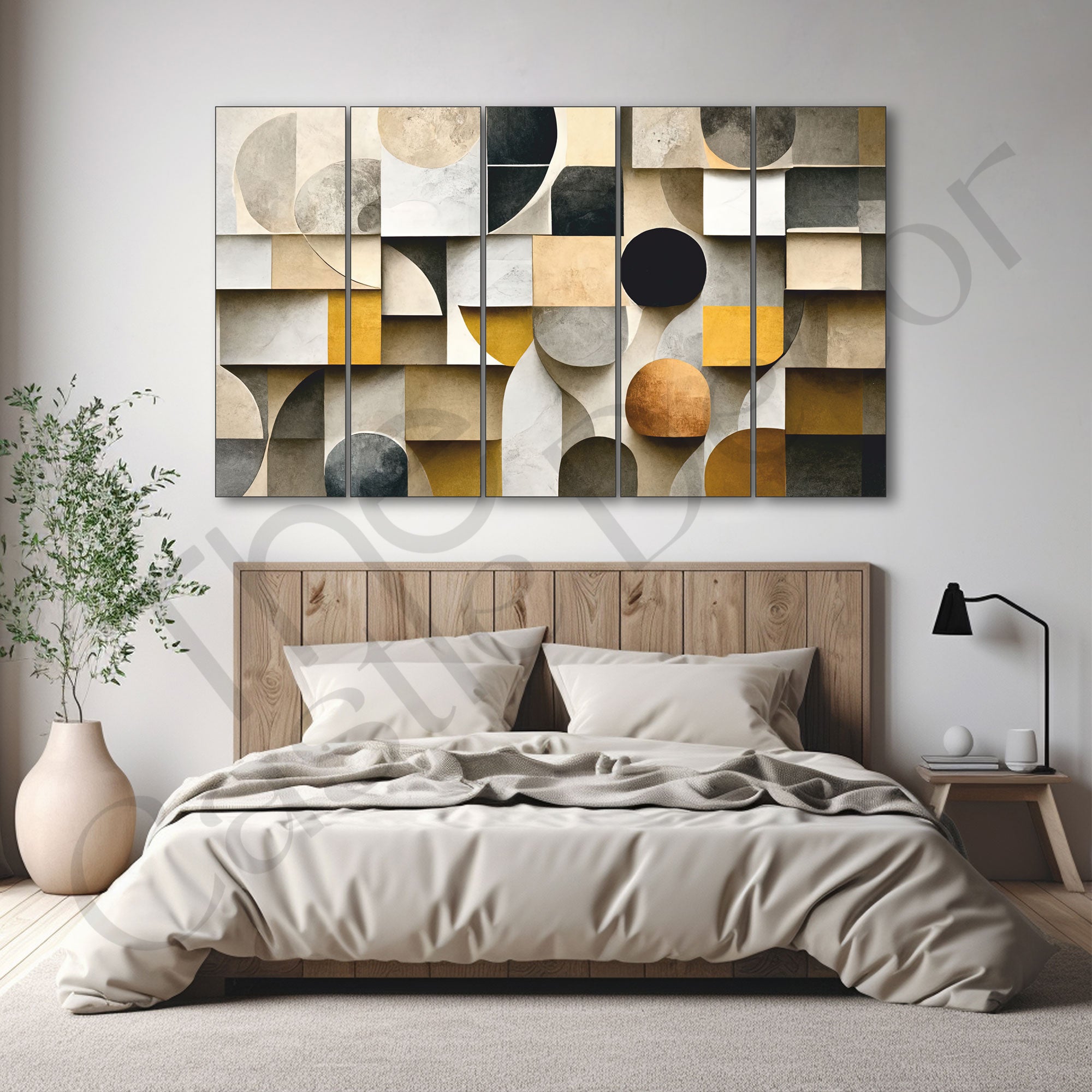 Abstract Art Painting with frame Big Size Wall Art for living room,Bedroom,Drawing room,Hotels
