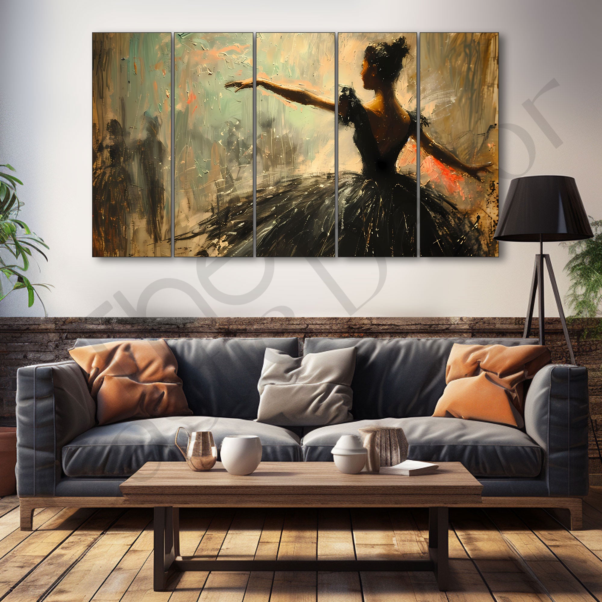 Woman Abstract Painting with frame Big Size Wall Art for living room,Bedroom,Drawing room,Hotels