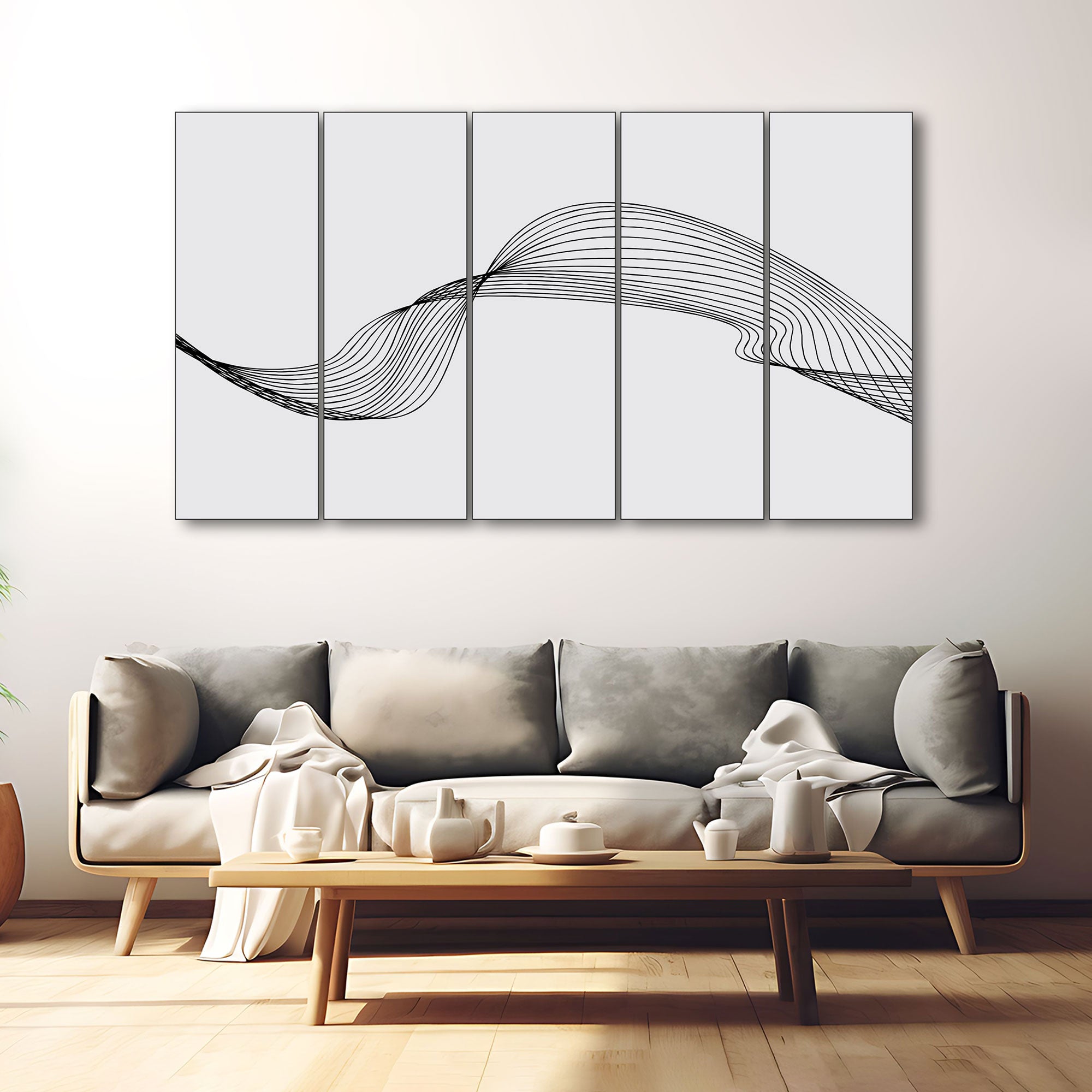 Abstract Painting with frame Big Size Wall Art for living room,Bedroom,Drawing room,Hotels