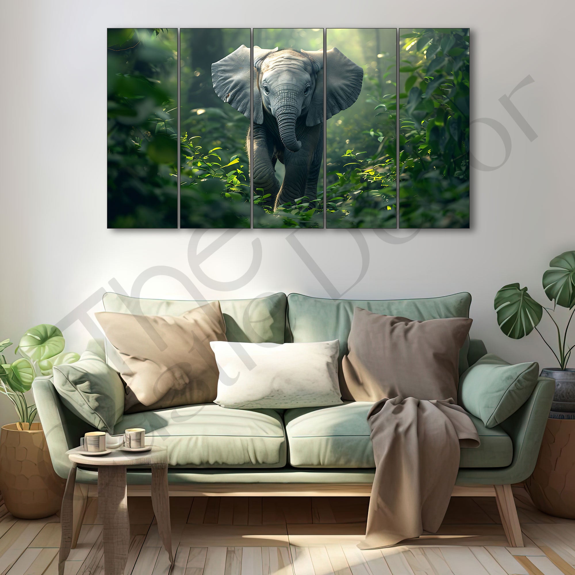Animal Painting with frame Big Size Wall Art for living room,Bedroom,Drawing room,Hotels