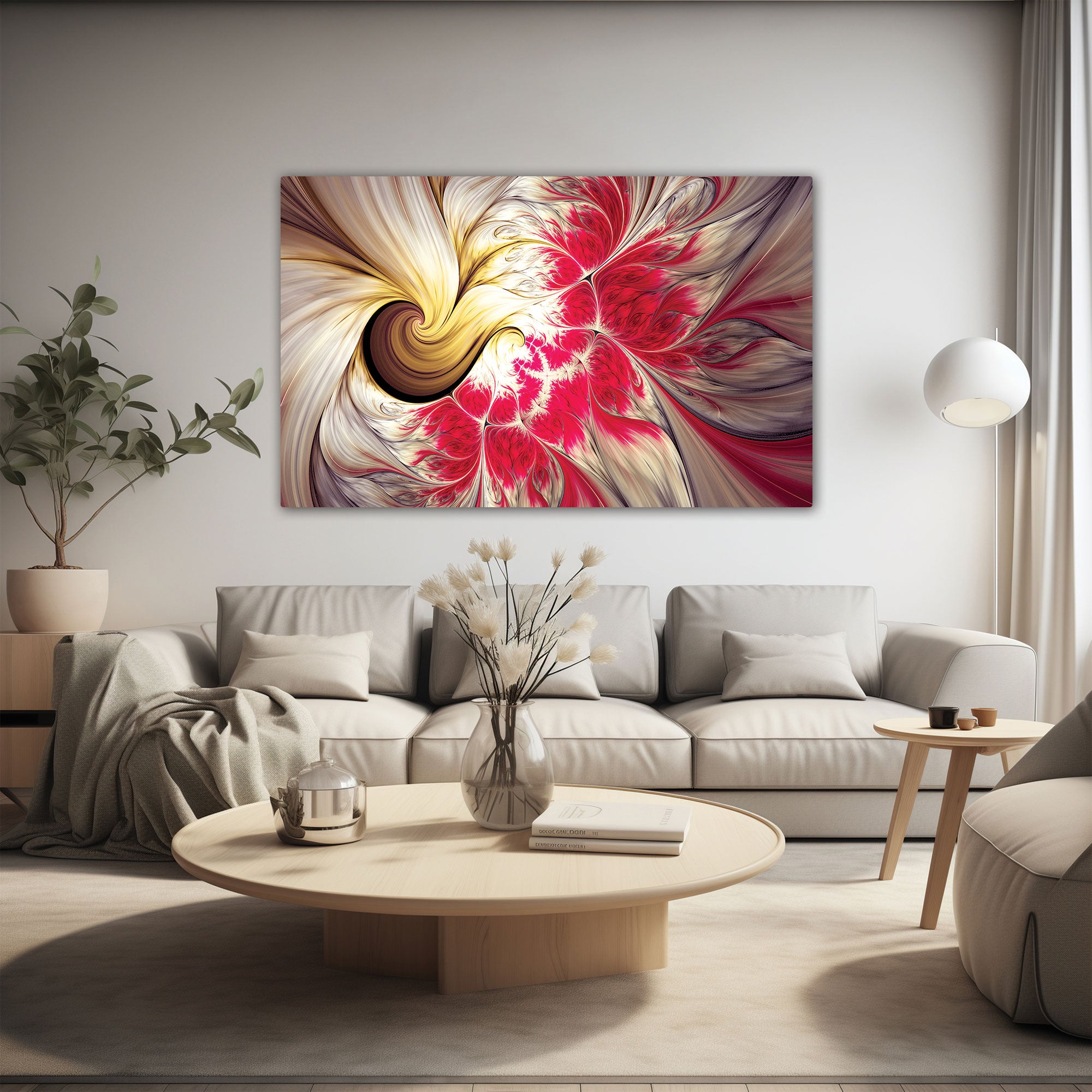 Abstract volour art Canvas painting with frame Big Size Wall Art for living room,Bedroom,Drawing room,Hotels