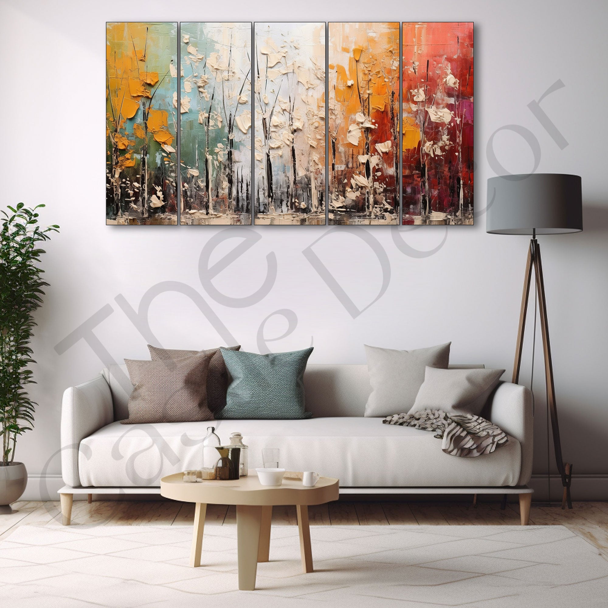 Abstract Painting with frame Big Size Wall Art for living room,Bedroom,Drawing room,Hotels