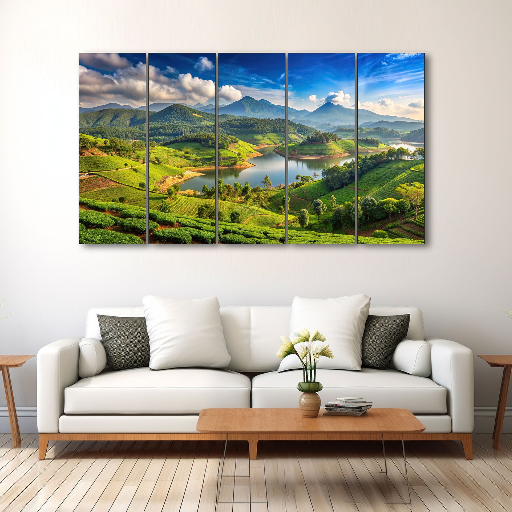 Nature Painting with frame Big Size Wall Art for living room,Bedroom,Drawing room,Hotels