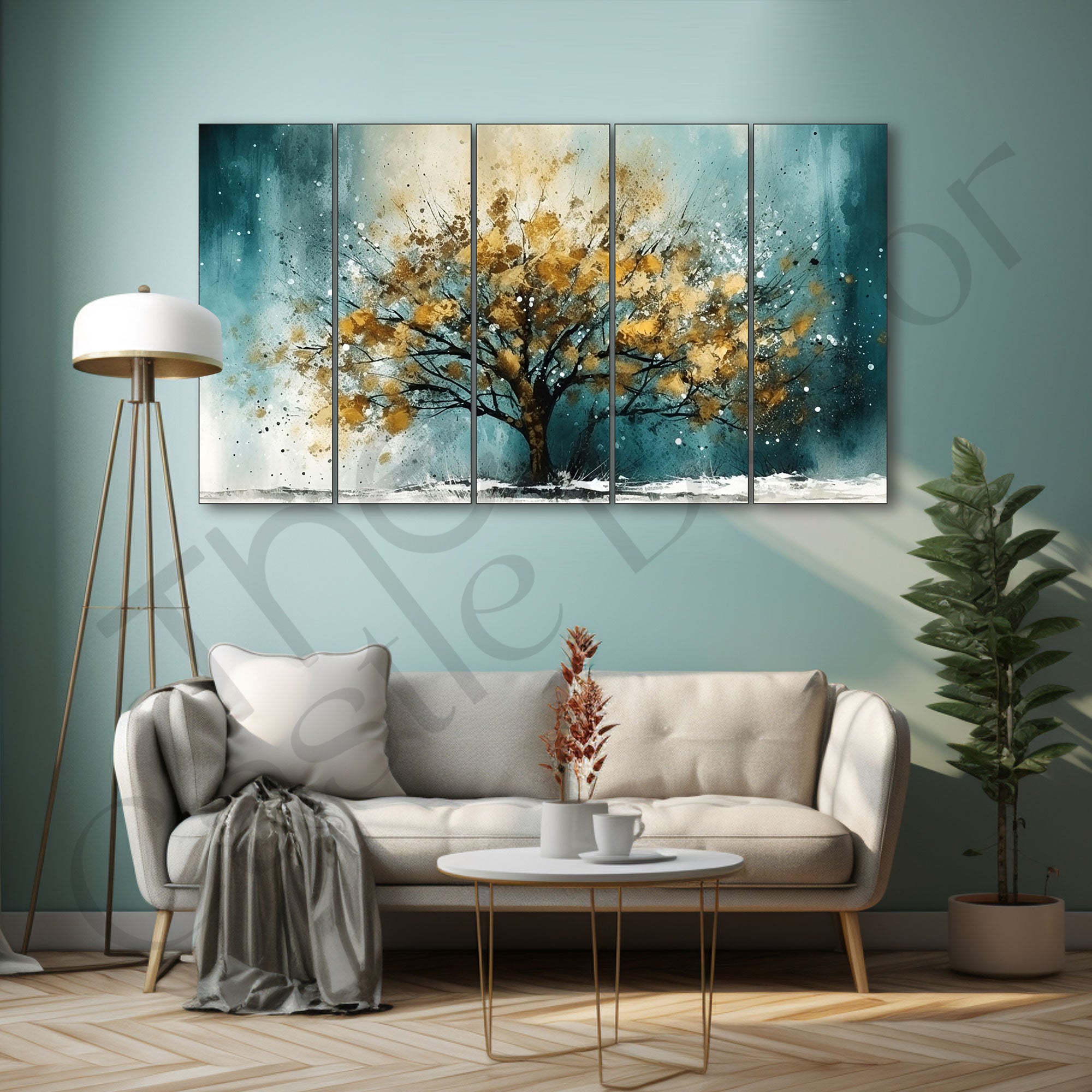 Abstract Painting with frame Big Size Wall Art for living room,Bedroom,Drawing room,Hotels