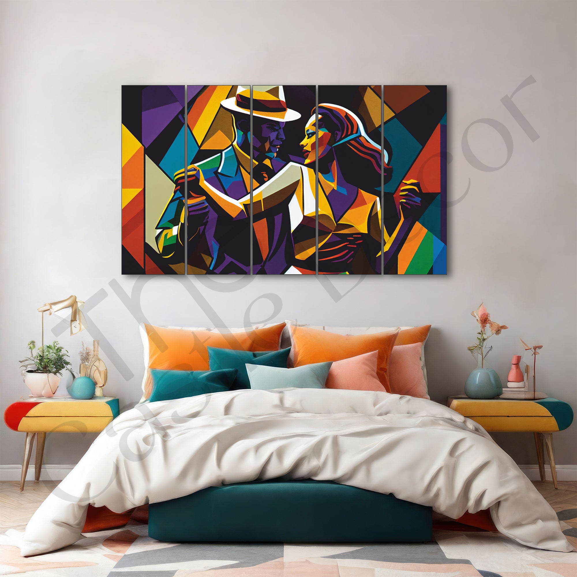 Dance Painting with frame Big Size Wall Art for living room,Bedroom,Drawing room,Hotels