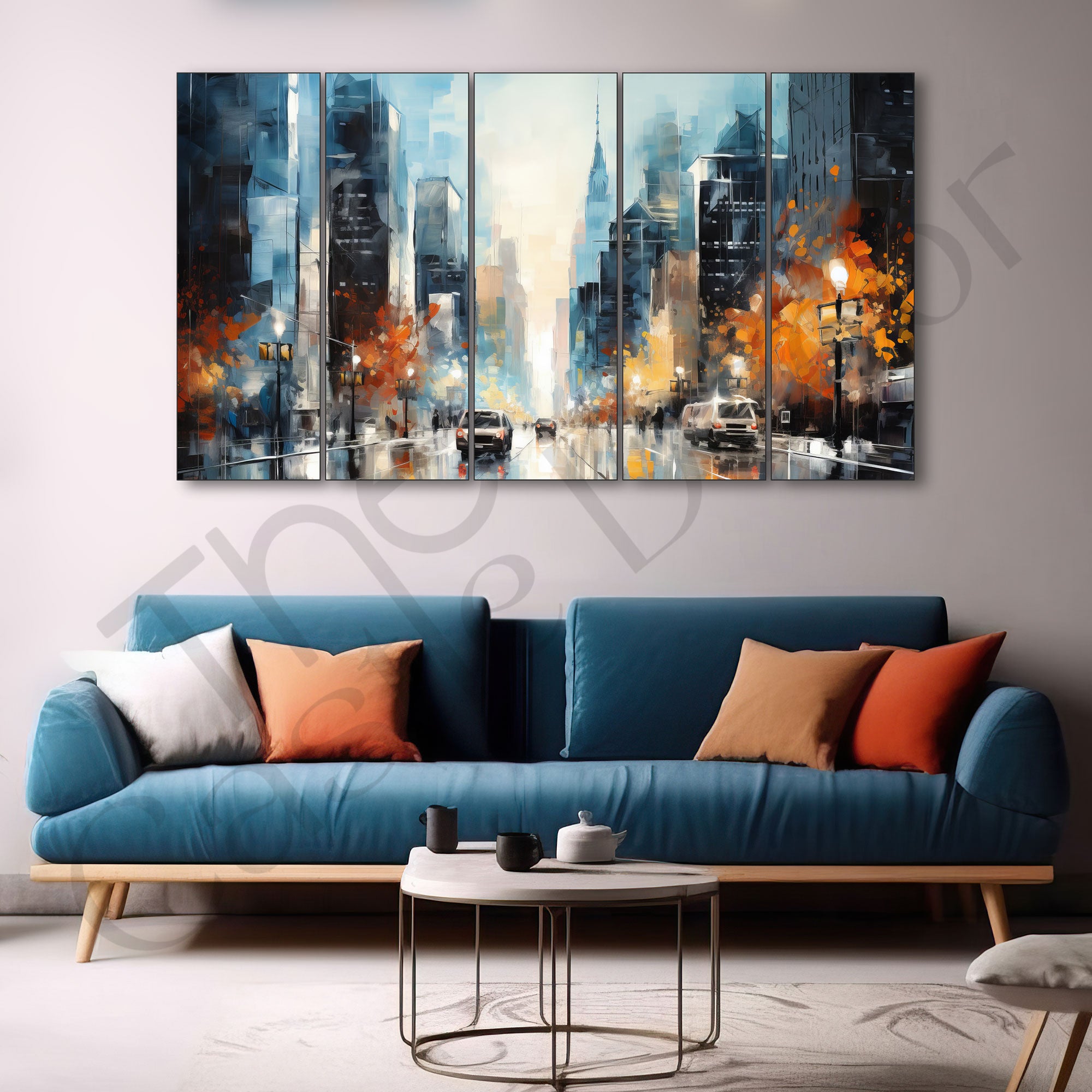Abstract Painting with frame Big Size Wall Art for living room,Bedroom,Drawing room,Hotels