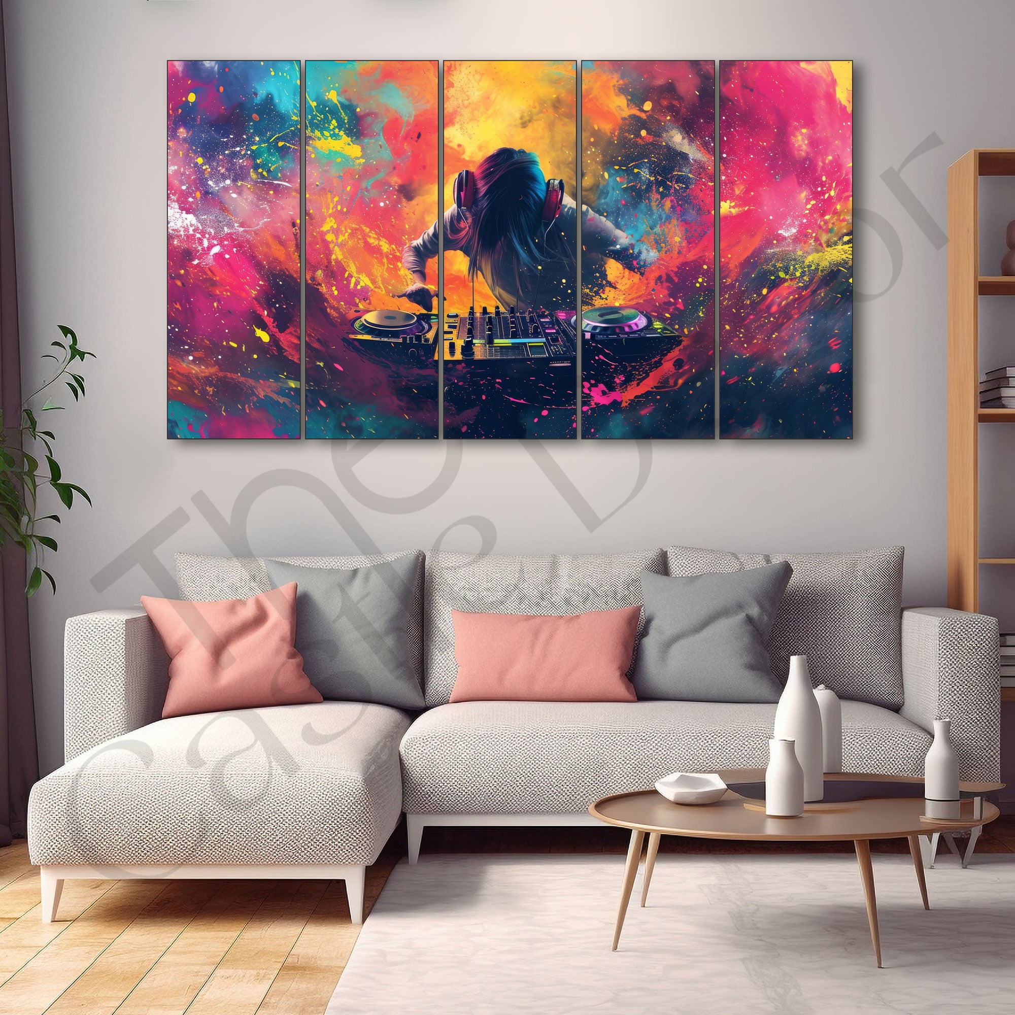 Music Painting with frame Big Size Wall Art for living room,Bedroom,Drawing room,Hotels