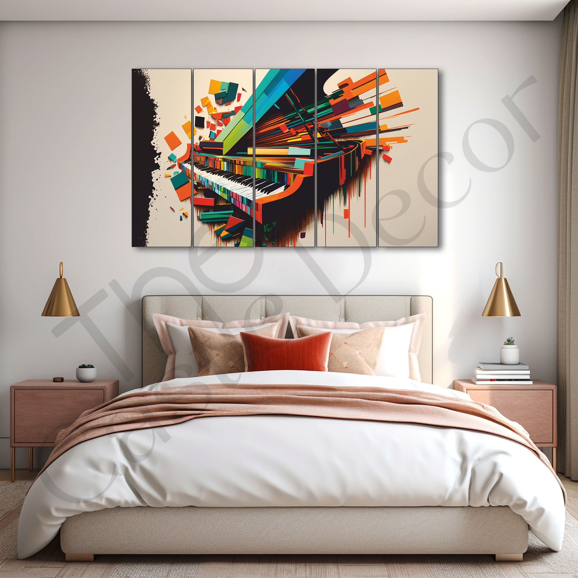 Music Painting with frame Big Size Wall Art for living room,Bedroom,Drawing room,Hotels