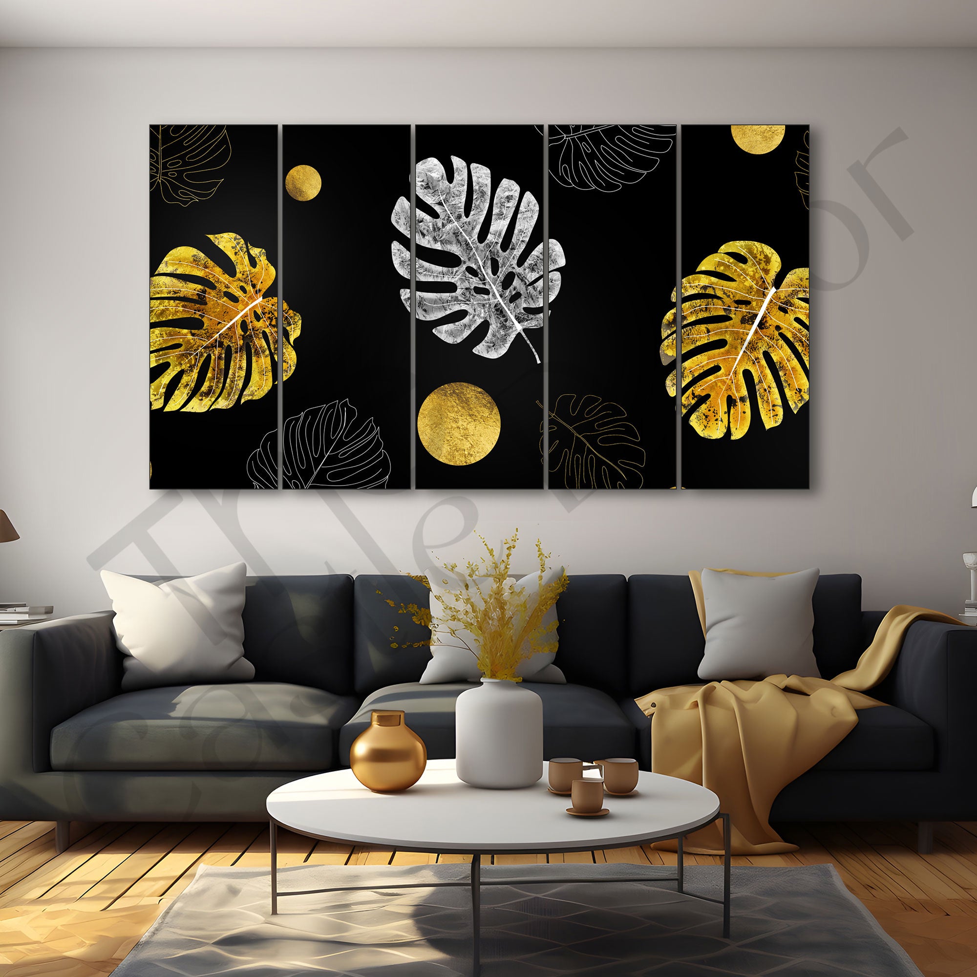 Abstract Painting with frame Big Size Wall Art for living room,Bedroom,Drawing room,Hotels