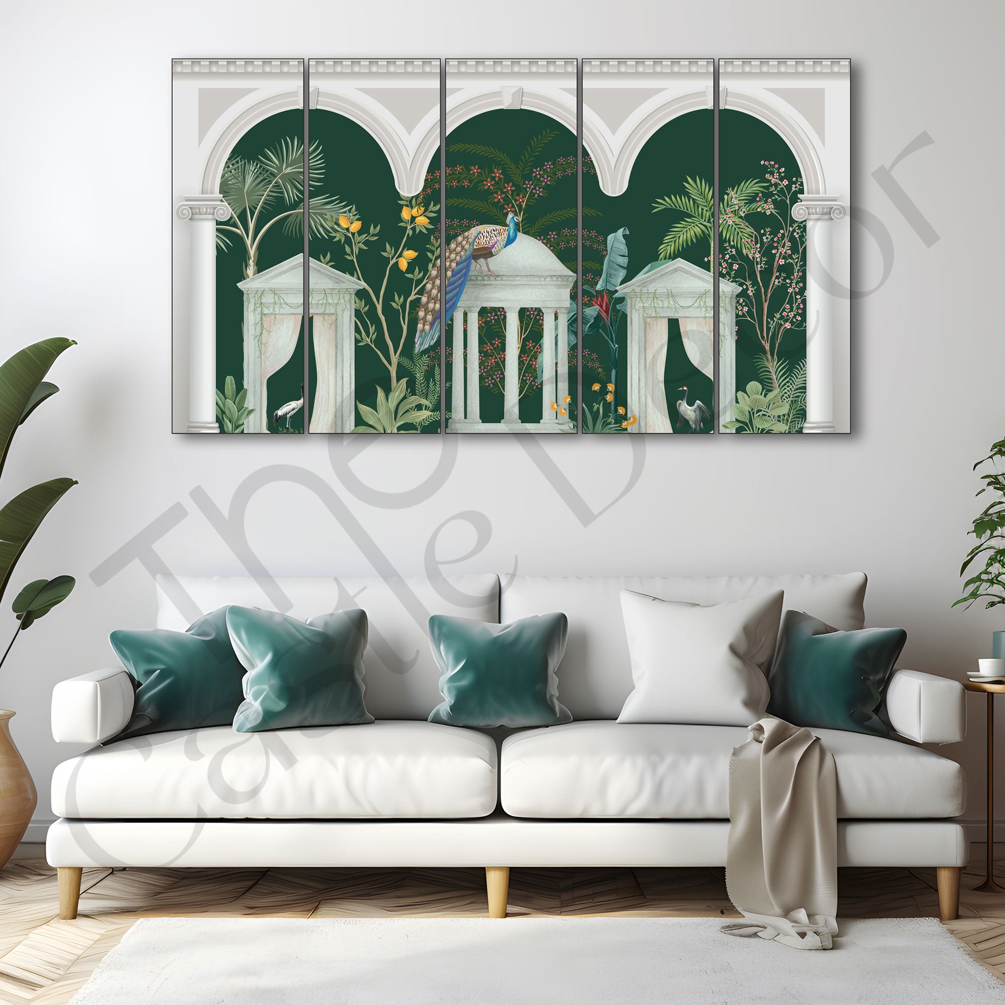 Pichwai Madhubani Art Painting with frame Big Size Wall Art for living room,Bedroom,Drawing room,Hotels