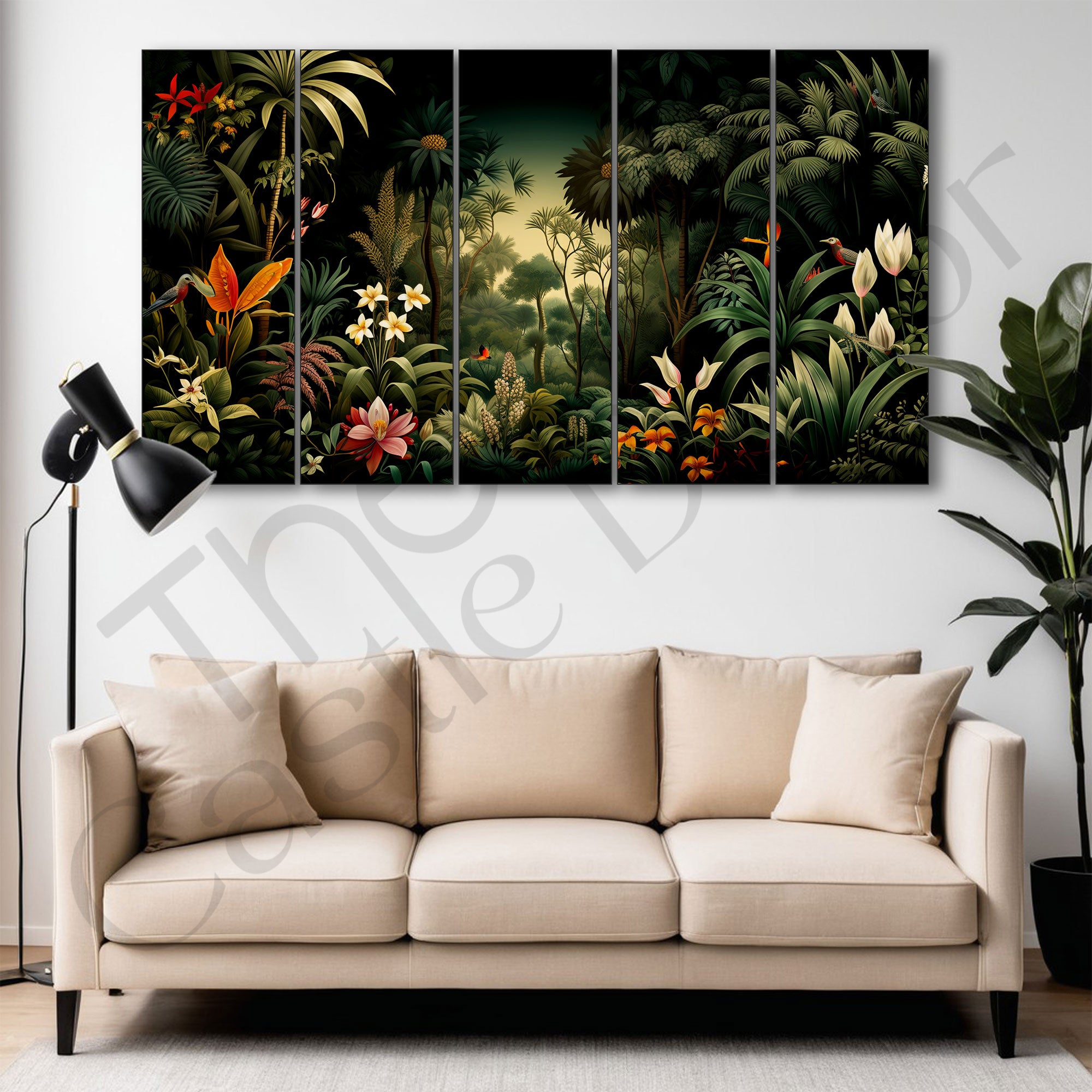 Nature Painting with frame Big Size Wall Art for living room,Bedroom,Drawing room,Hotels
