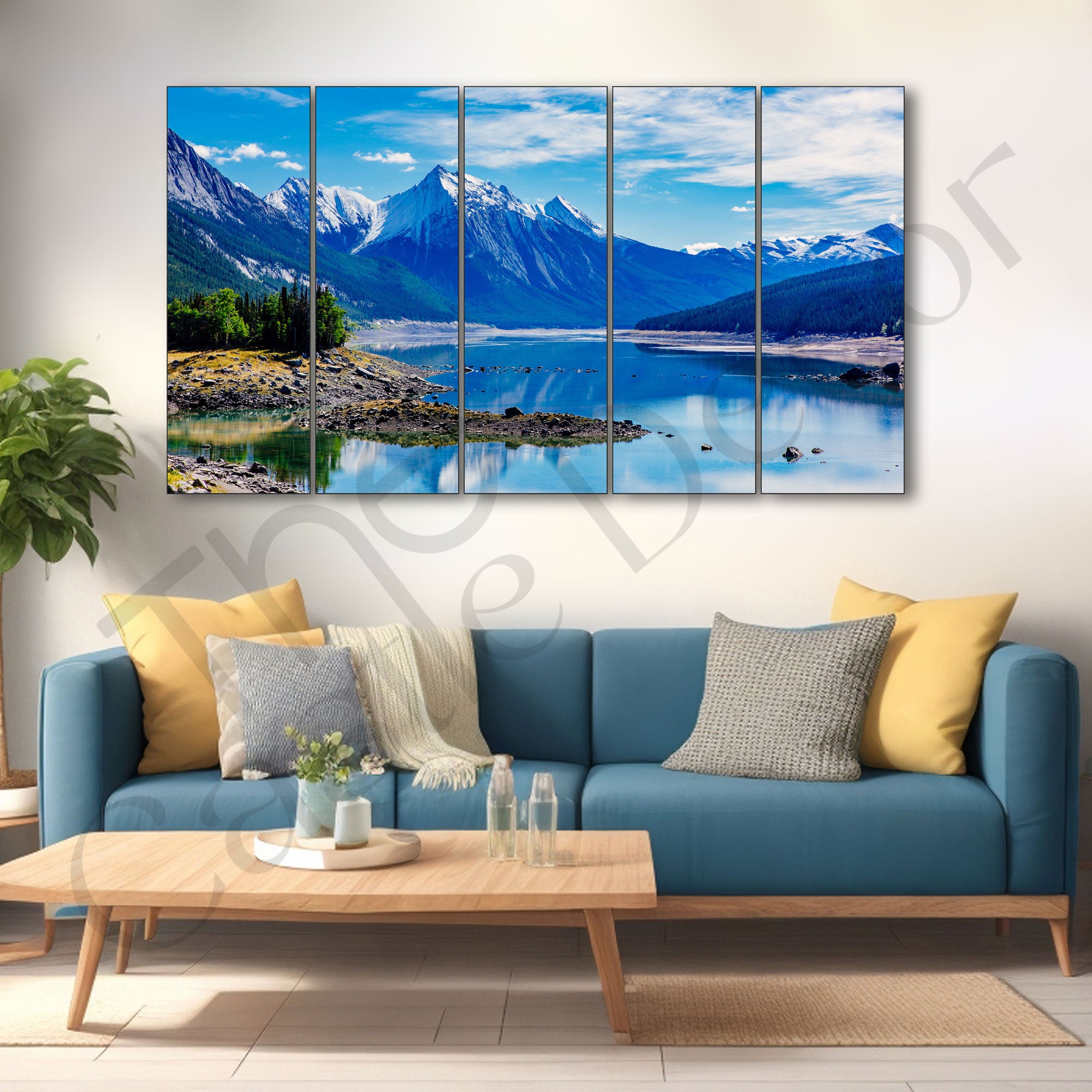 Nature Painting with frame Big Size Wall Art for living room,Bedroom,Drawing room,Hotels