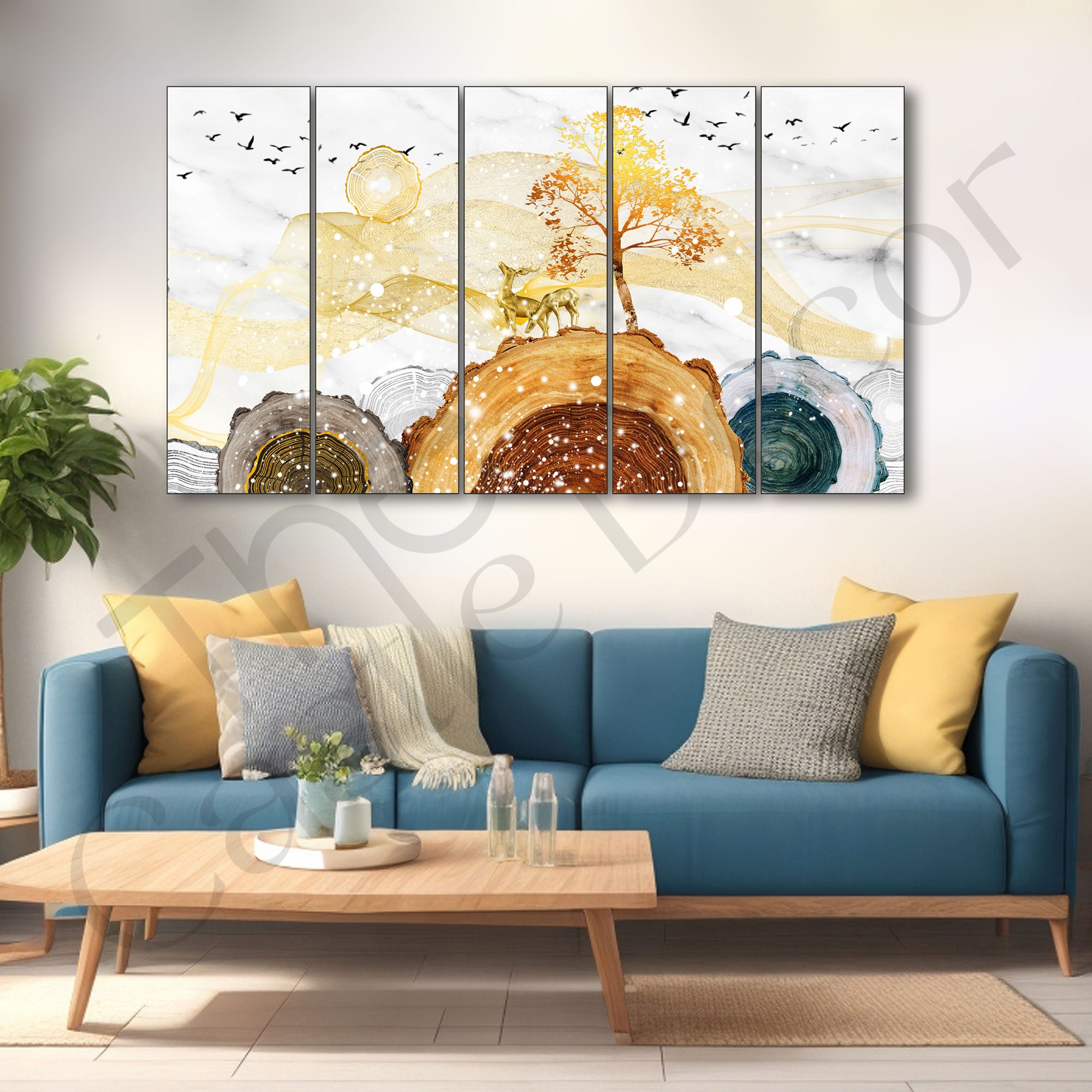 Nature Painting with frame Big Size Wall Art for living room,Bedroom,Drawing room,Hotels