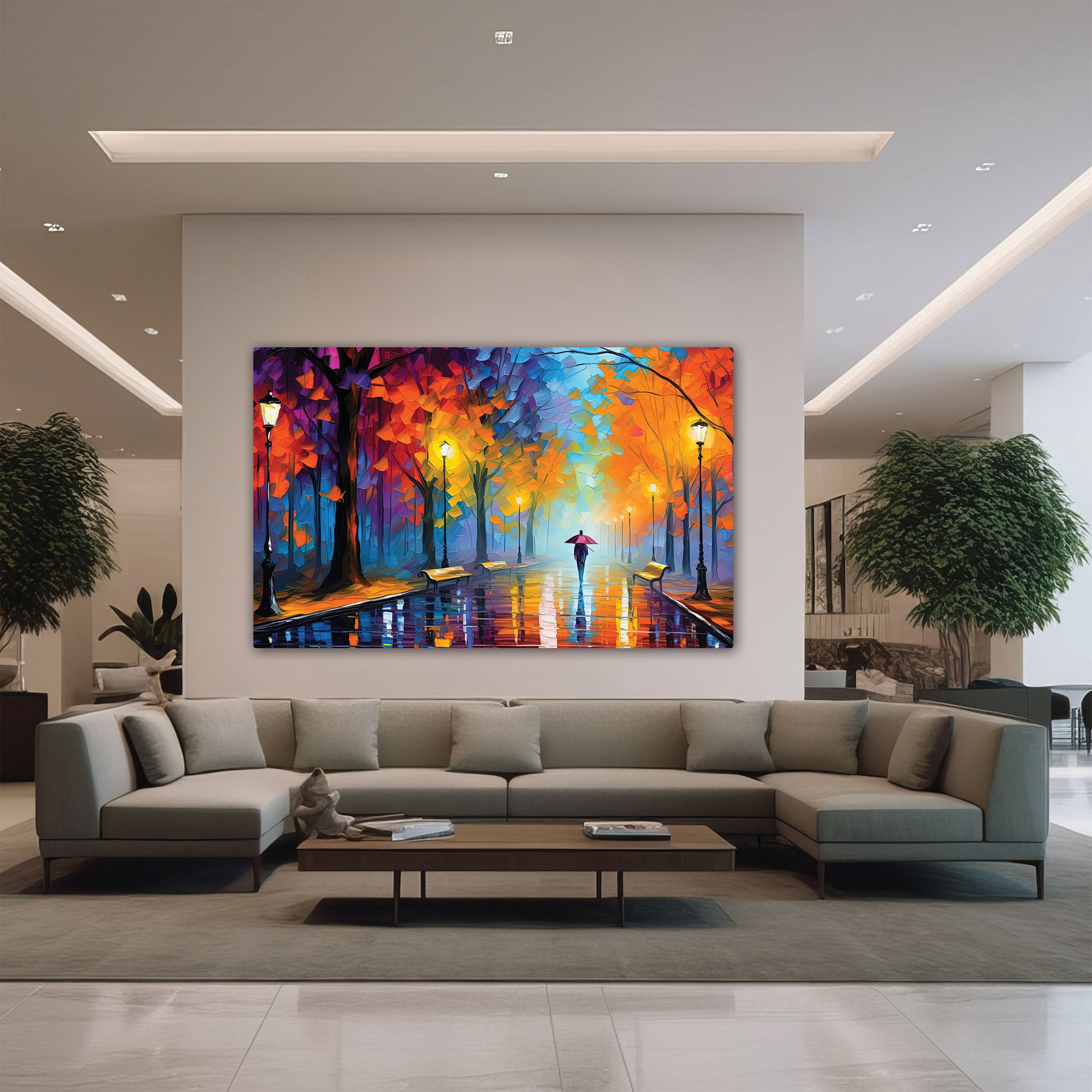 VintageAbstract Canvas painting with frame Big Size Wall Art for living room,Bedroom,Drawing room,Hotels