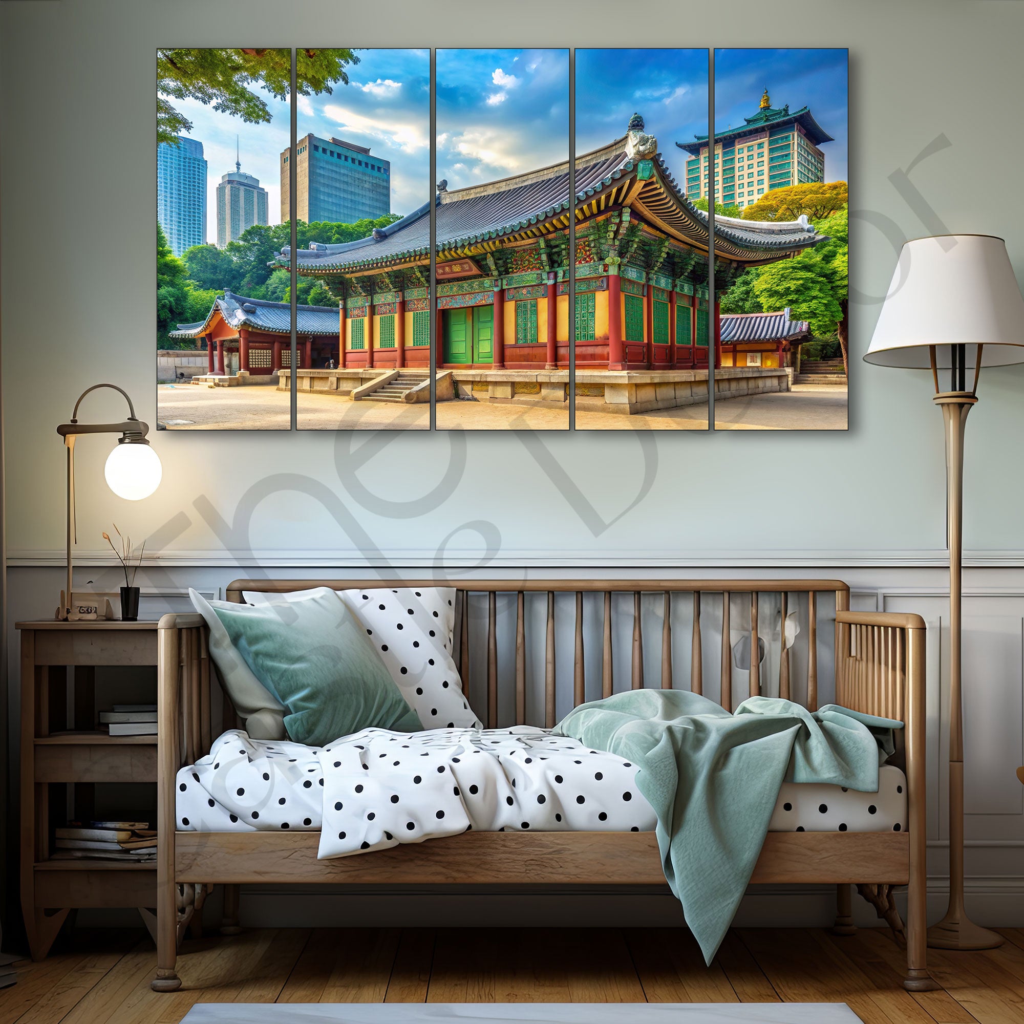Japanese Painting with frame Big Size Wall Art for living room,Bedroom,Drawing room,Hotels