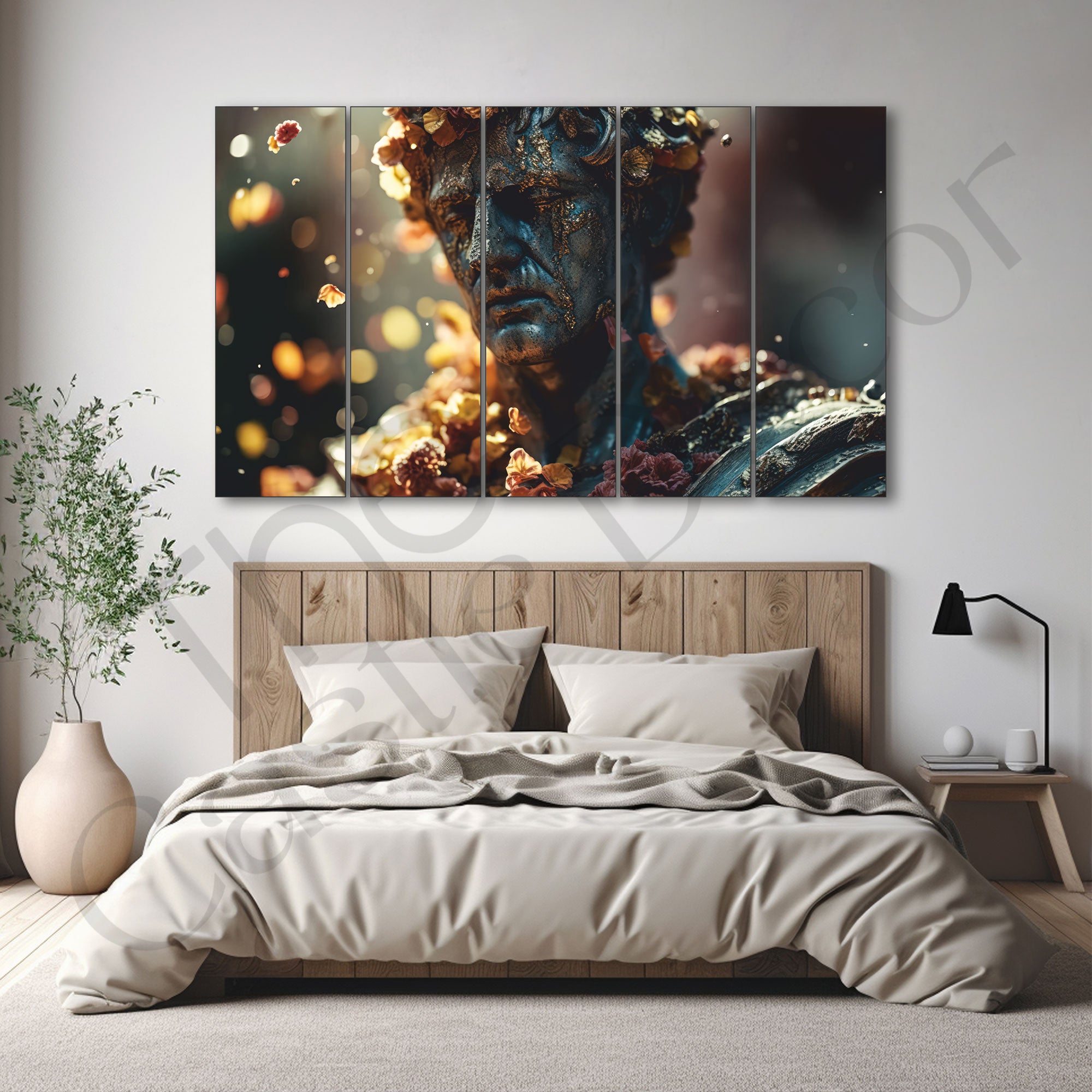 Greek Art Painting with frame Big Size Wall Art for living room,Bedroom,Drawing room,Hotels