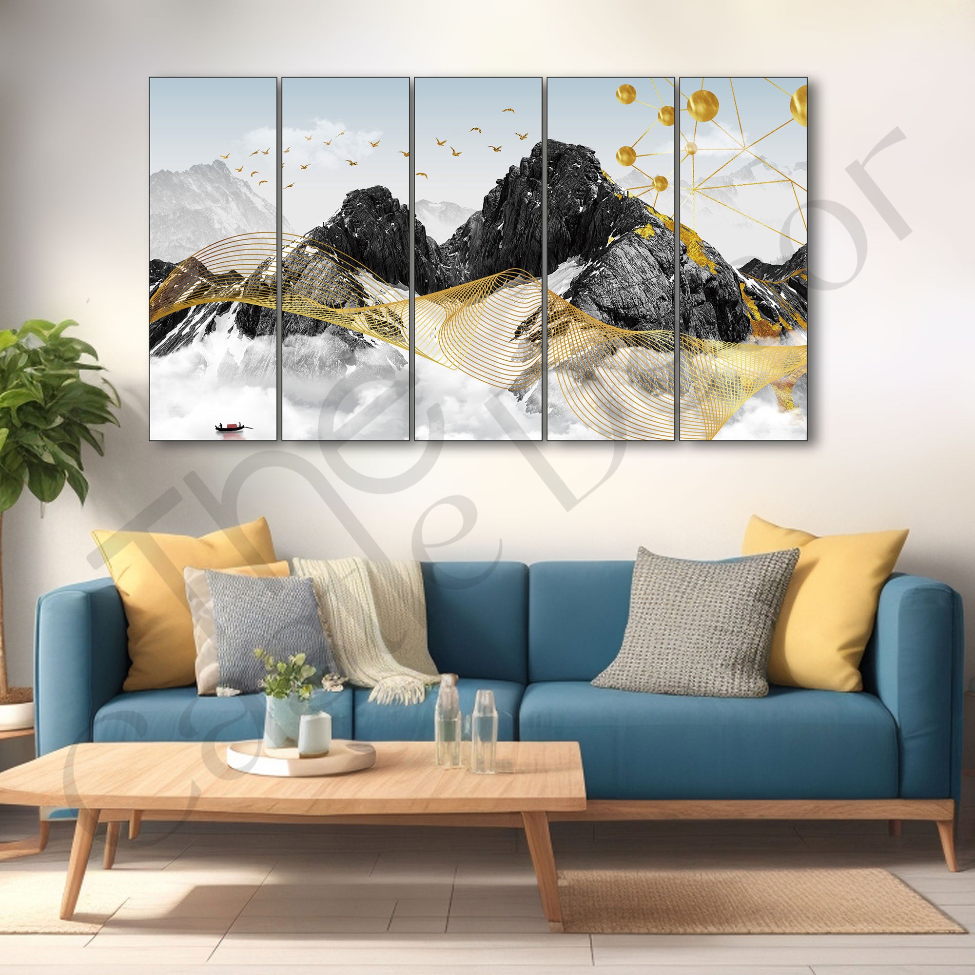 Nature Painting with frame Big Size Wall Art for living room,Bedroom,Drawing room,Hotels