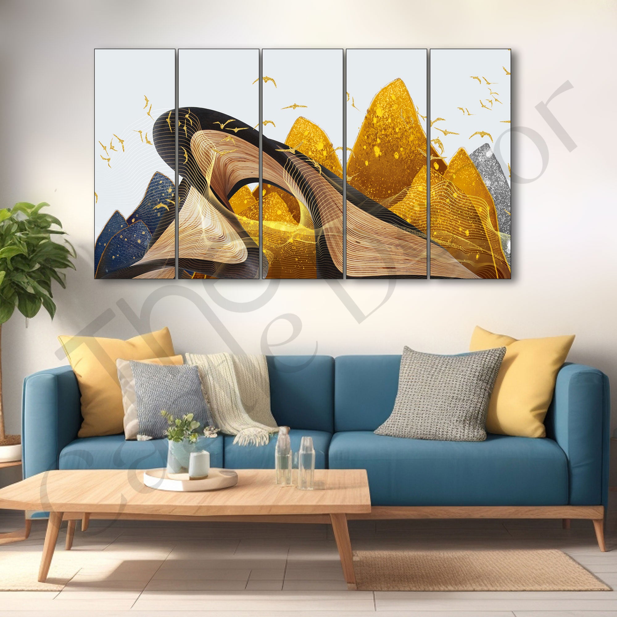 Nature Painting with frame Big Size Wall Art for living room,Bedroom,Drawing room,Hotels
